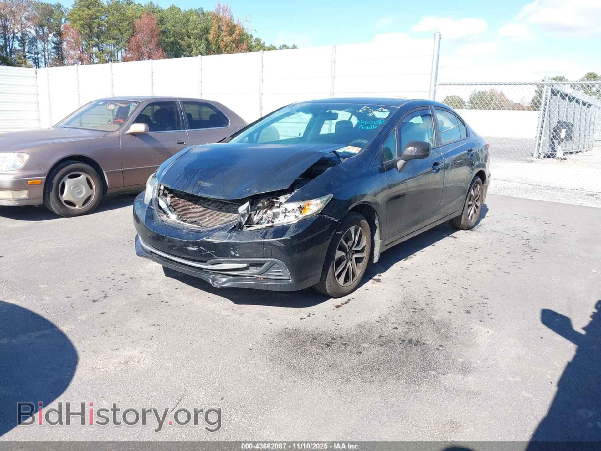 2013 HONDA CIVIC - VIN: 19XFB2F84DE247127 - Фото 2