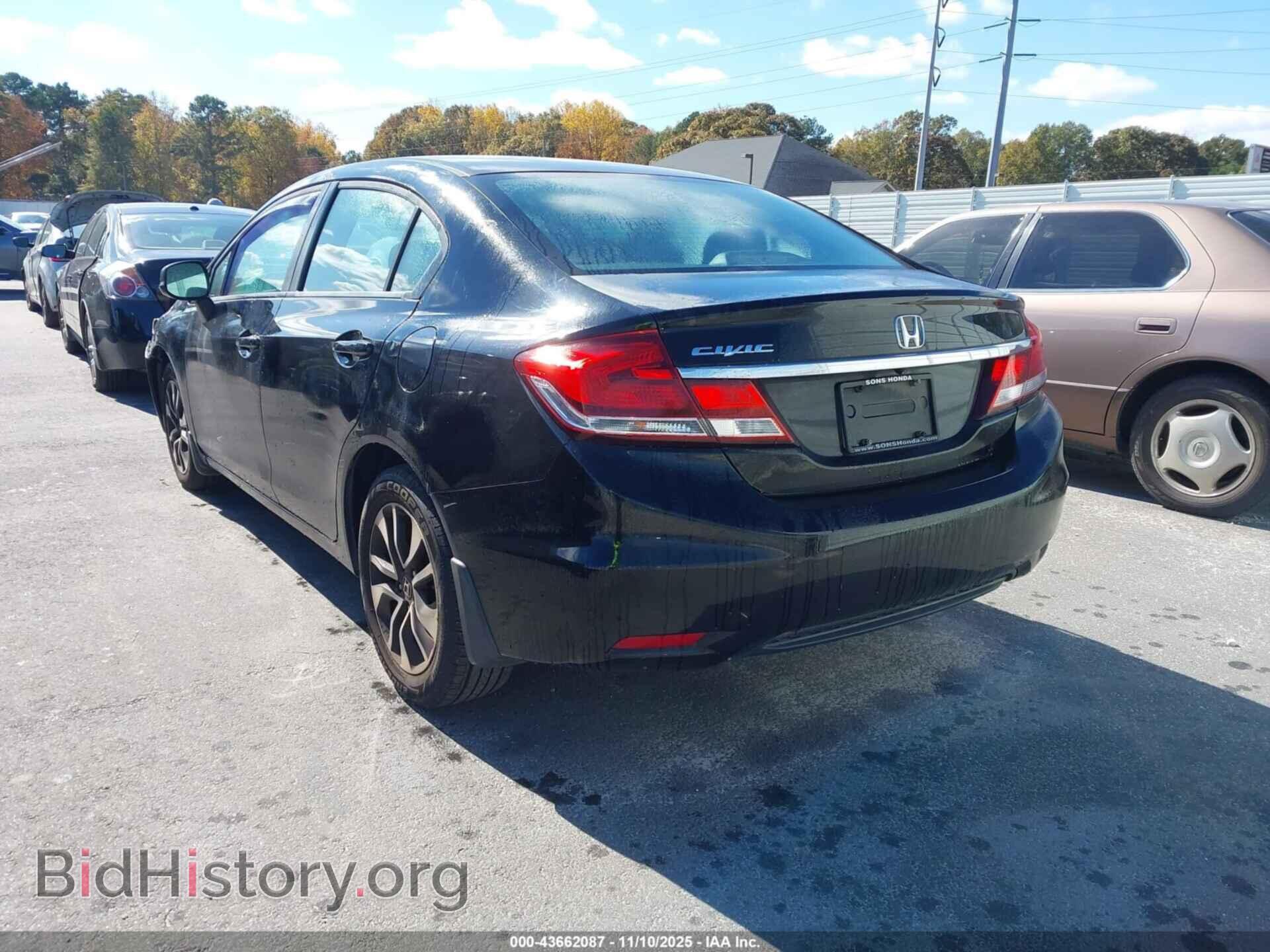 2013 HONDA CIVIC - VIN: 19XFB2F84DE247127 - Фото 3
