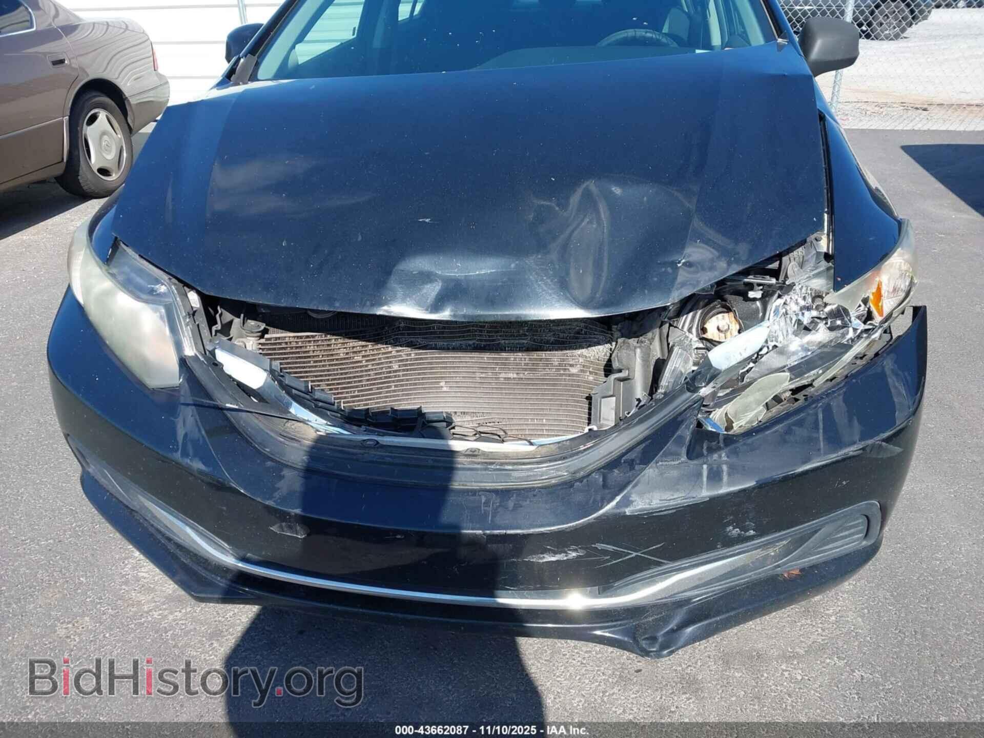 2013 HONDA CIVIC - VIN: 19XFB2F84DE247127 - Фото 6