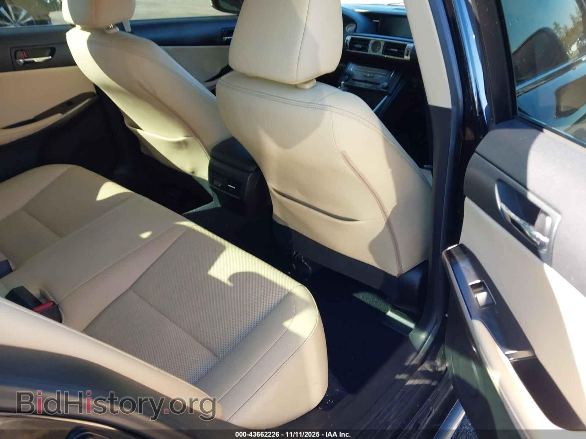 2014 LEXUS IS 250 - VIN: JTHBF1D20E5021206 - Фото 8