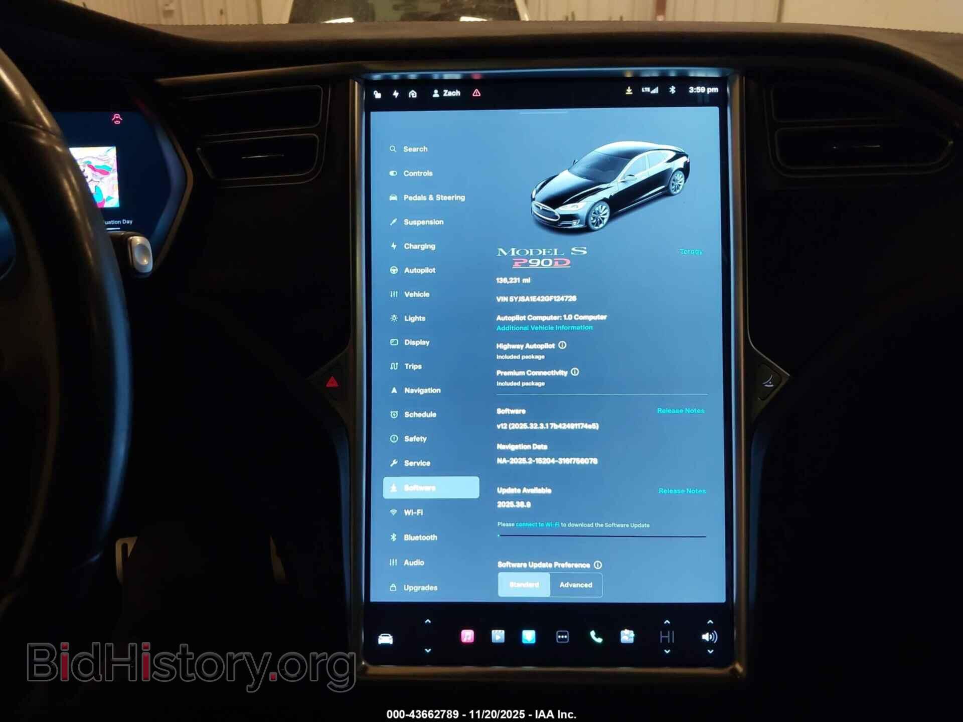 2016 TESLA MODEL S - VIN: 5YJSA1E42GF124726 - Photo 18
