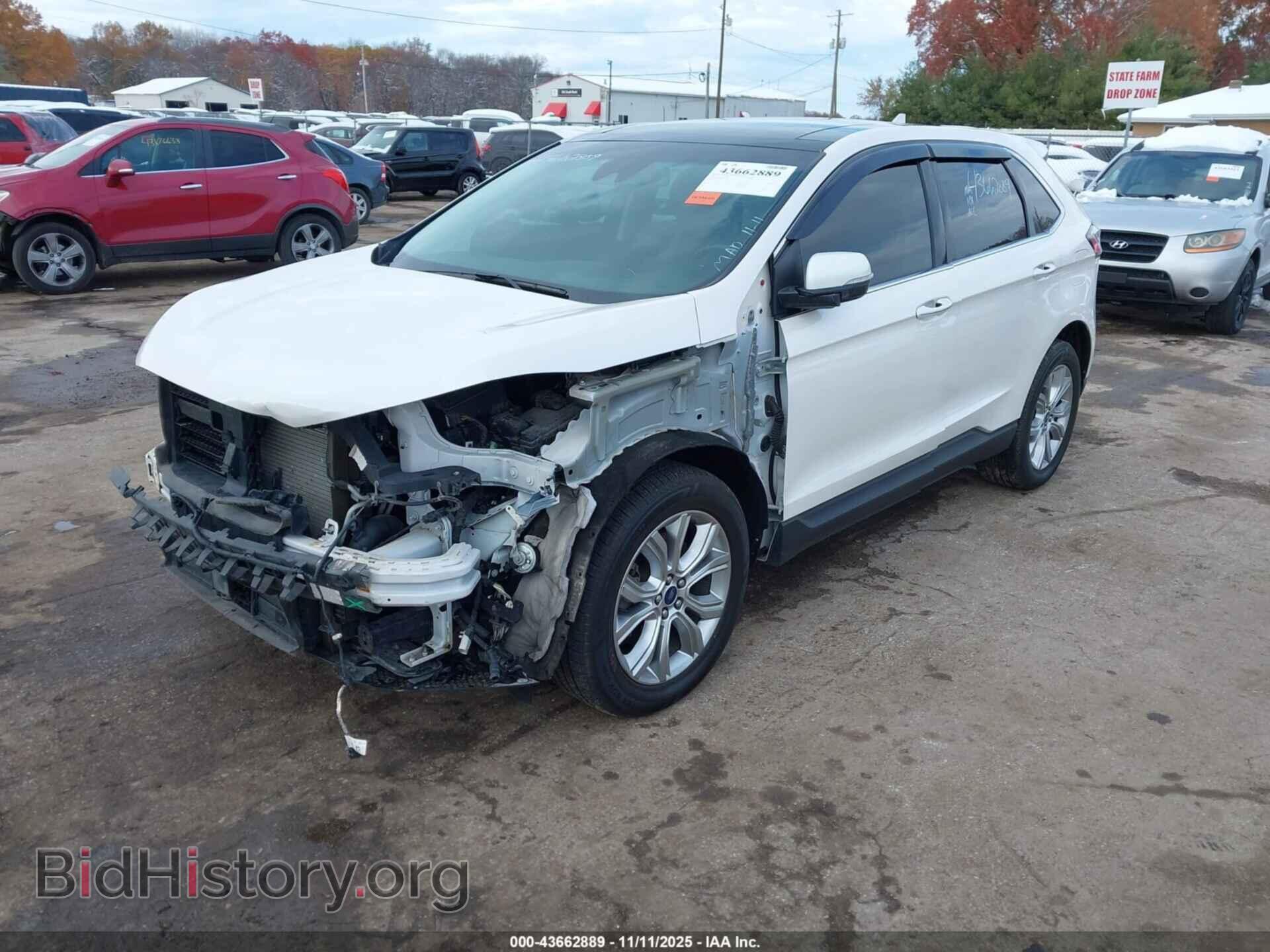 2019 FORD EDGE - VIN: 2FMPK4K97KBB45352 - Фото 2