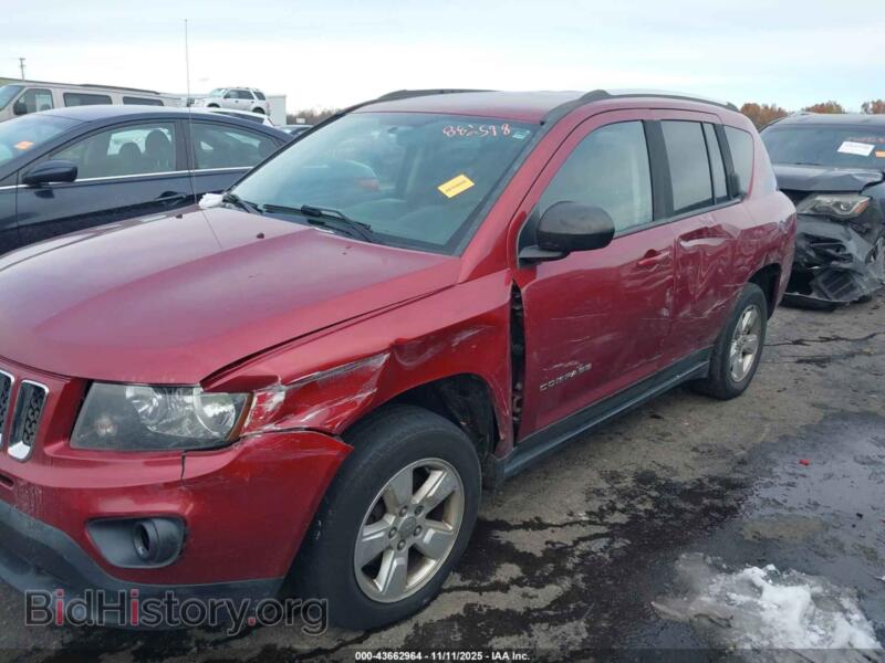 2014 Jeep COMPASS (VIN 1C4NJCBA7ED882598) — фото 6 из 16