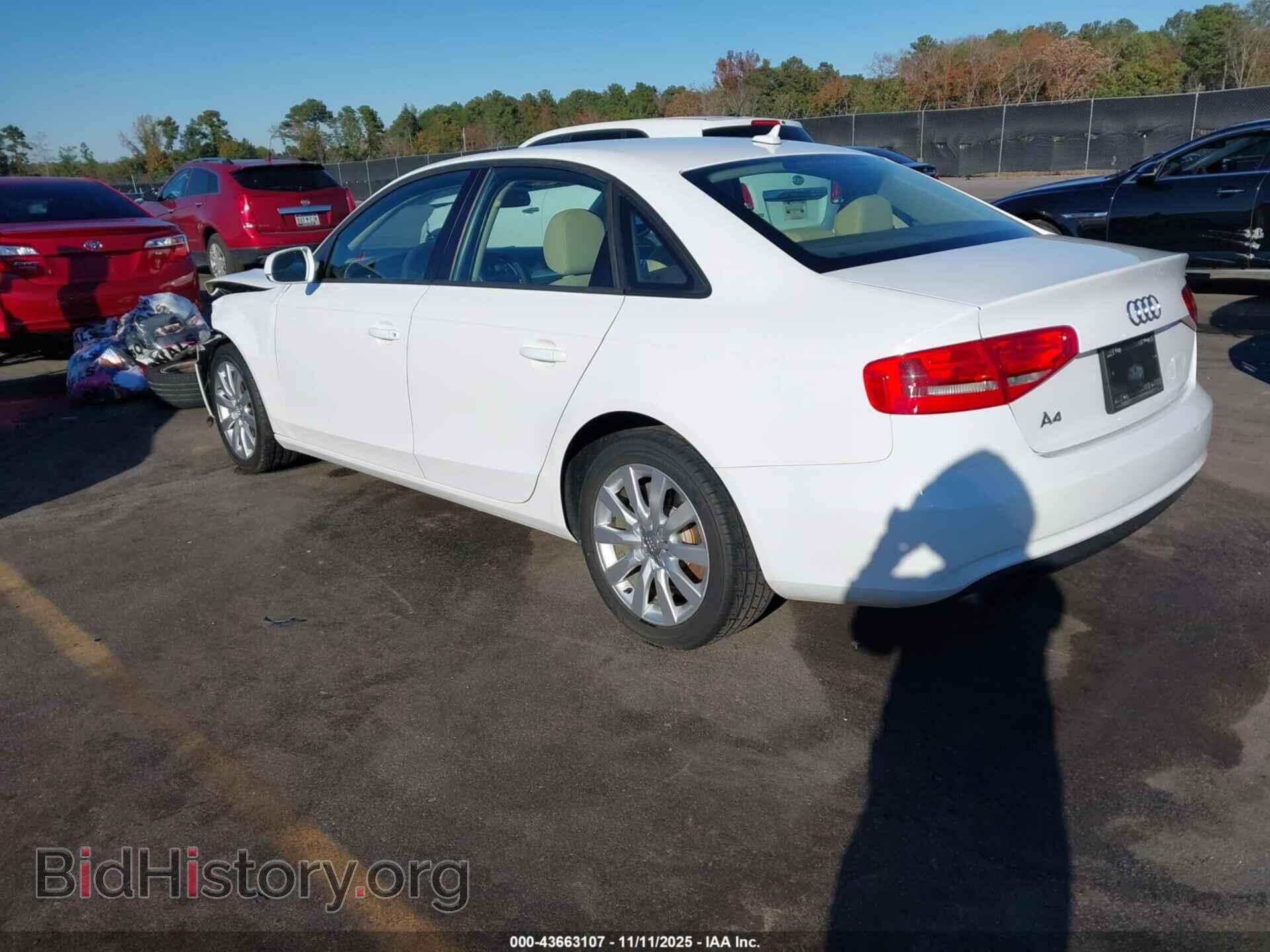 2014 AUDI A4 - VIN: WAUAFAFL4EA057052 - Фото 3