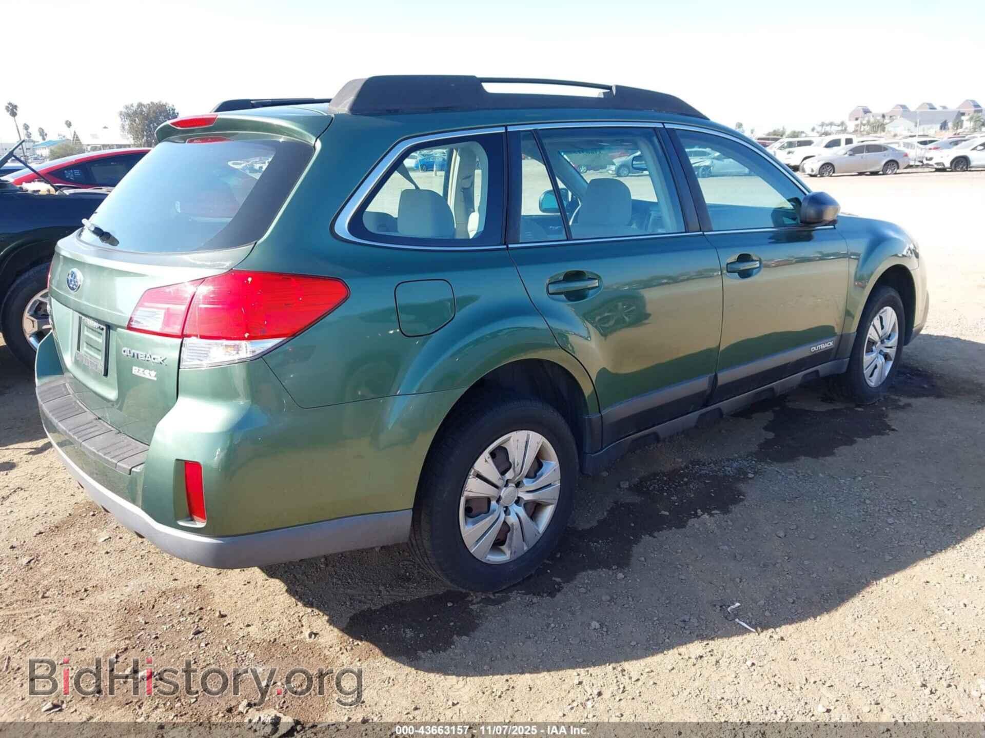 2014 SUBARU OUTBACK - VIN: 4S4BRBAC8E1201354 - Фото 4