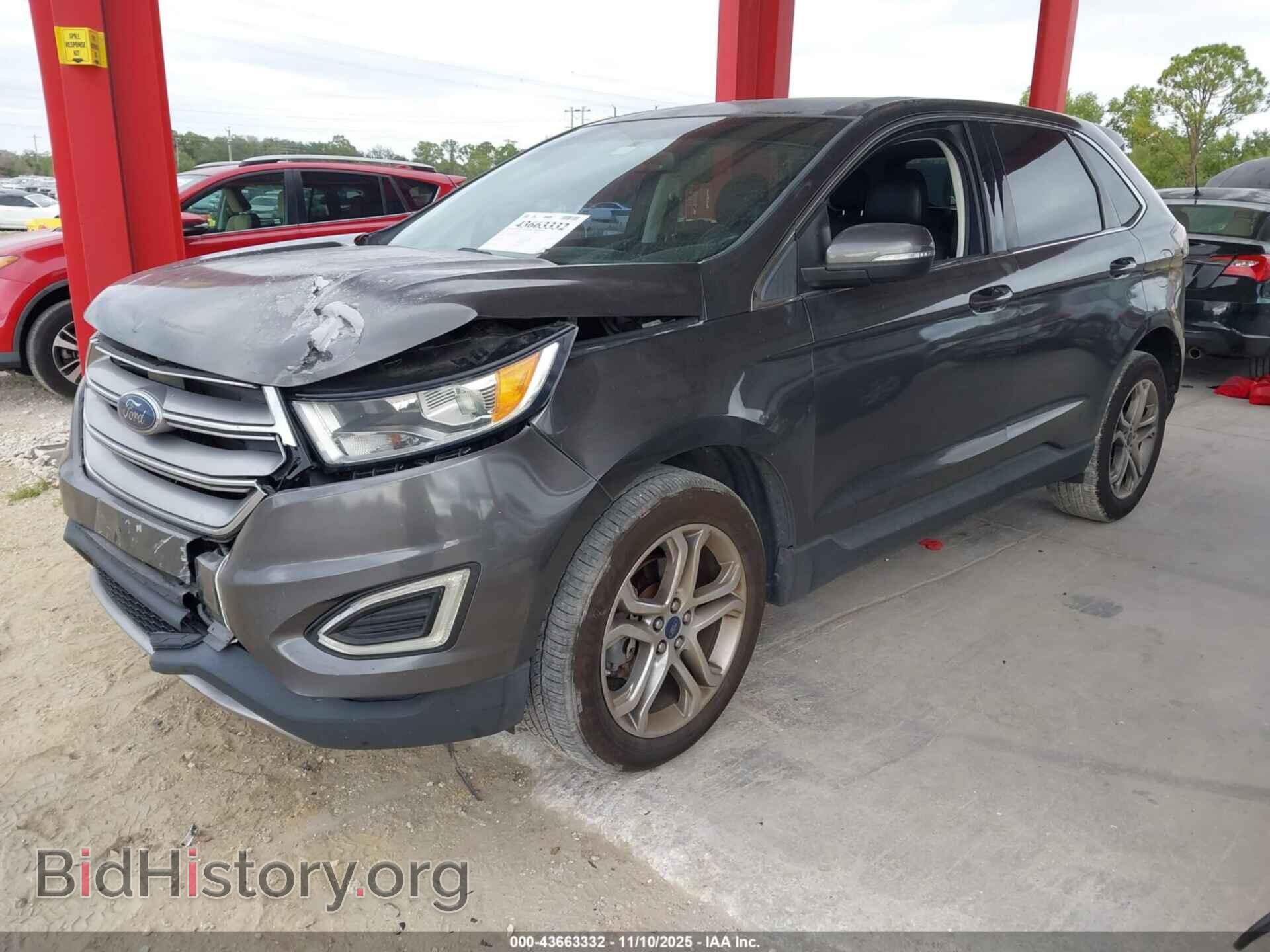2016 FORD EDGE - VIN: 2FMPK3K95GBB05241 - Фото 2