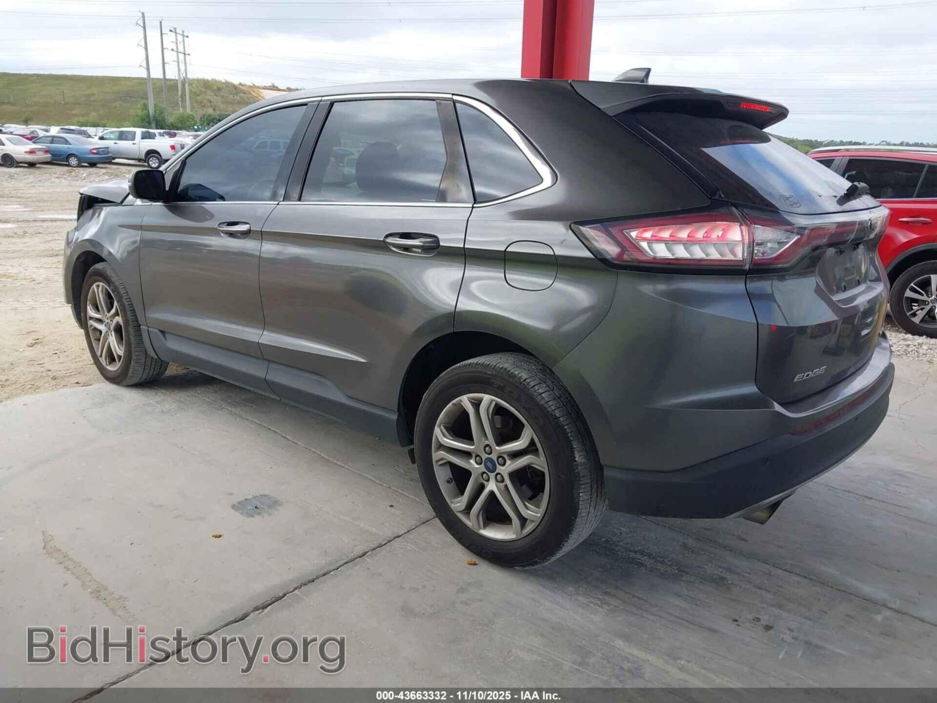 2016 FORD EDGE - VIN: 2FMPK3K95GBB05241 - Фото 3
