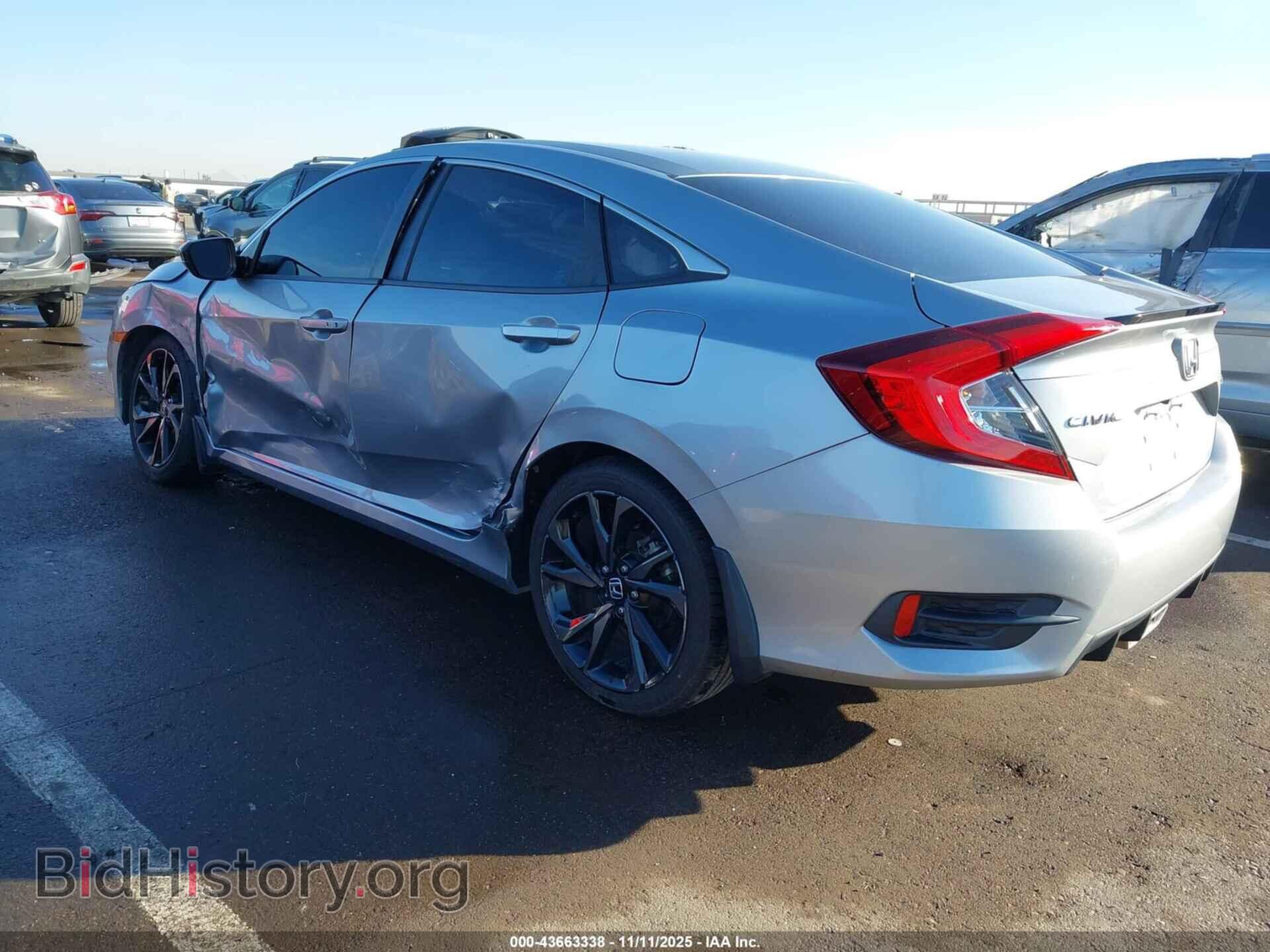2020 HONDA CIVIC - VIN: 19XFC2F88LE003461 - Фото 3