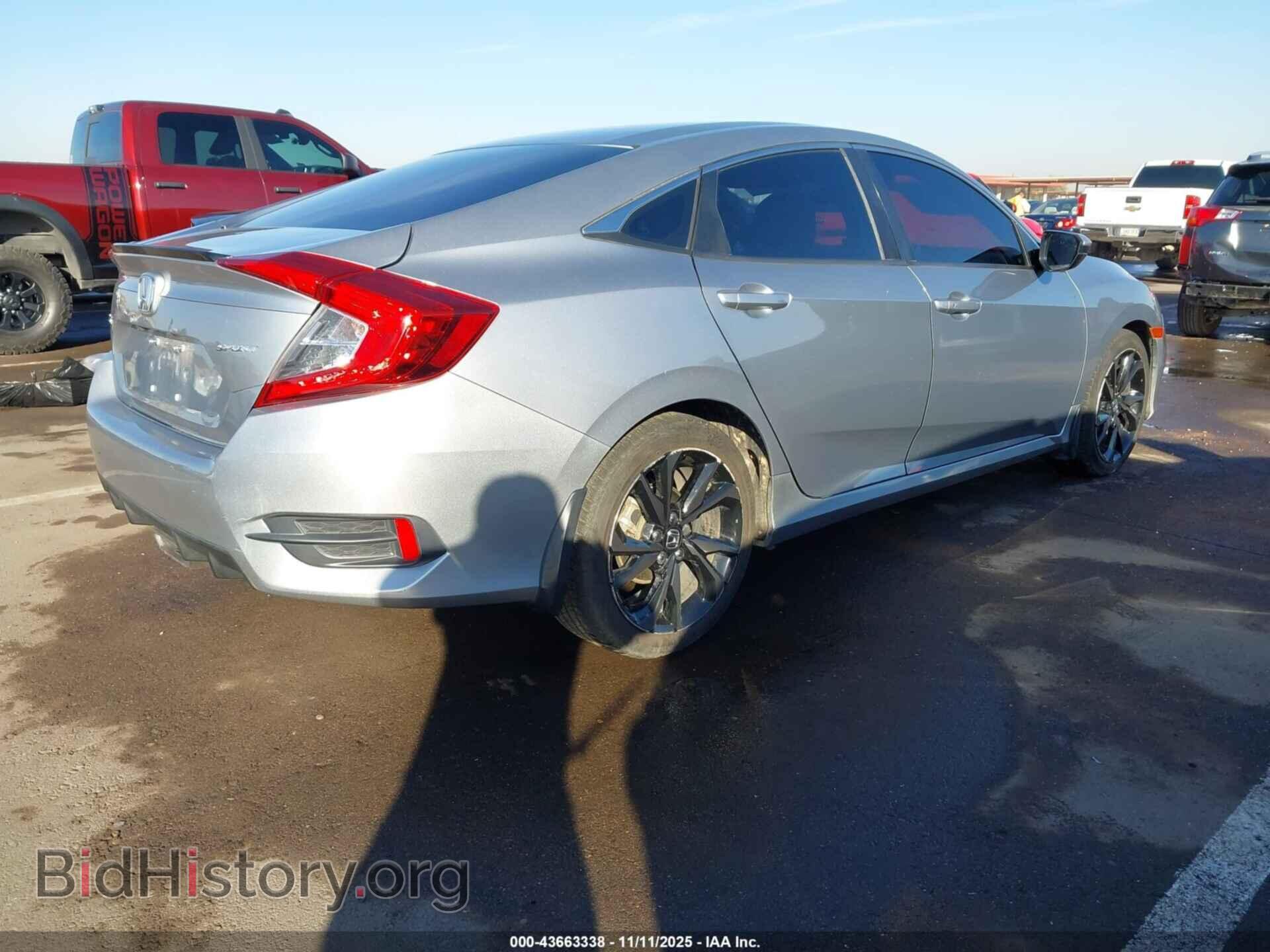 2020 HONDA CIVIC - VIN: 19XFC2F88LE003461 - Фото 4