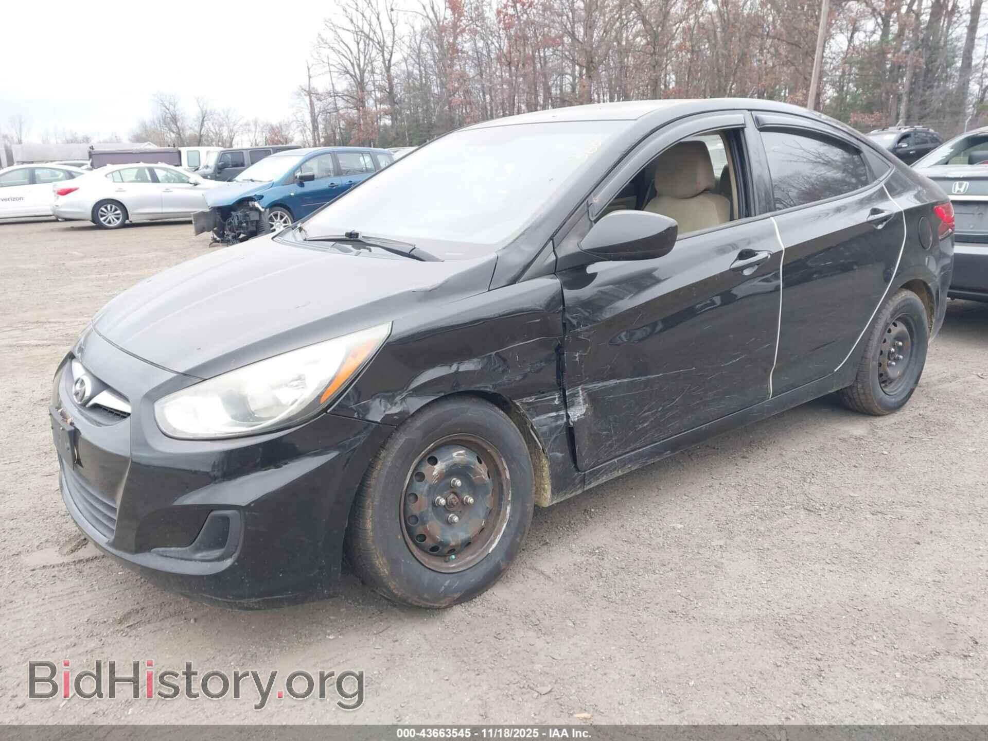 2012 HYUNDAI ACCENT - VIN: KMHCT4AE8CU121941 - Фото 2