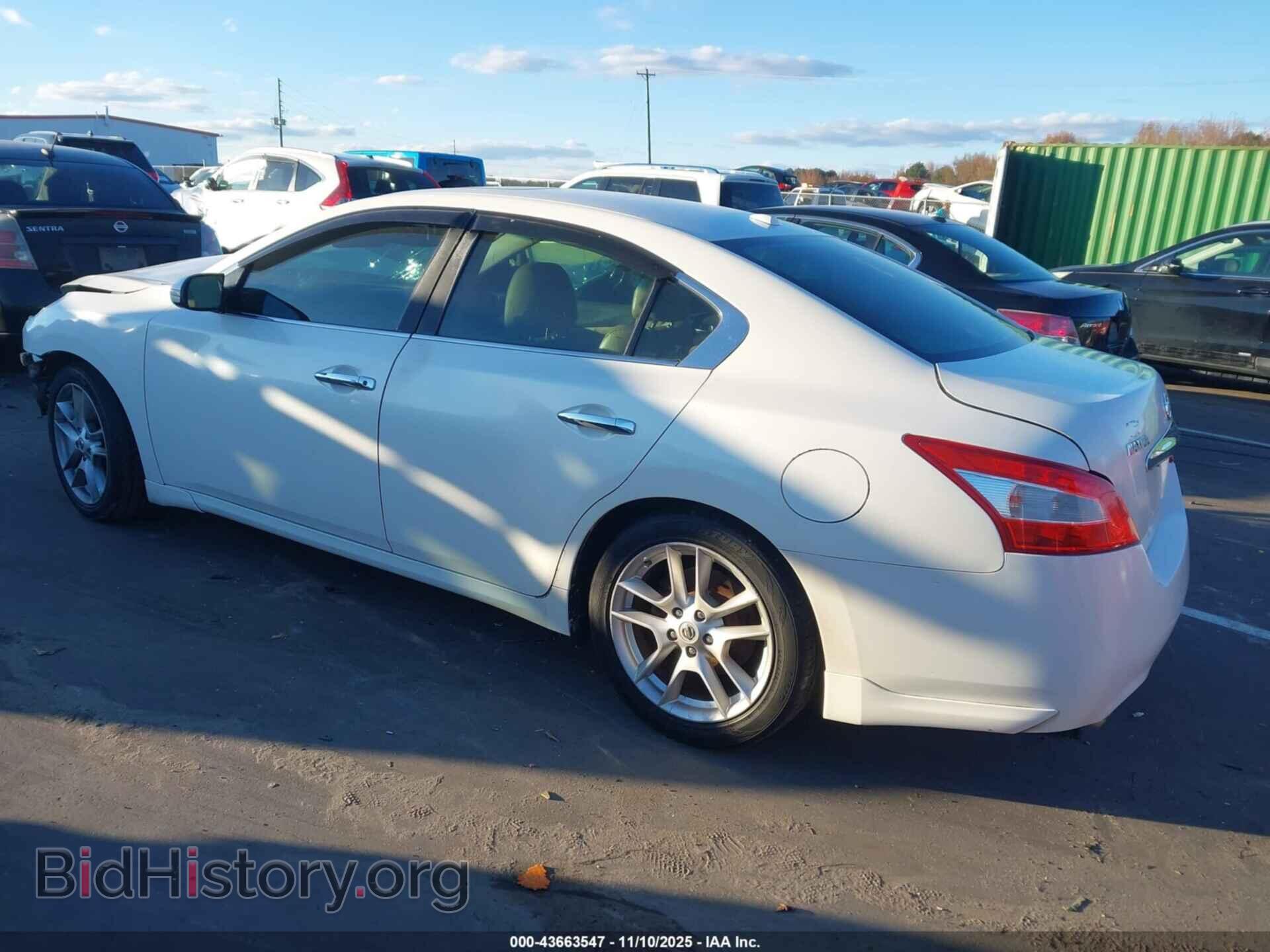 2009 NISSAN MAXIMA - VIN: 1N4AA51E99C800242 - Фото 3