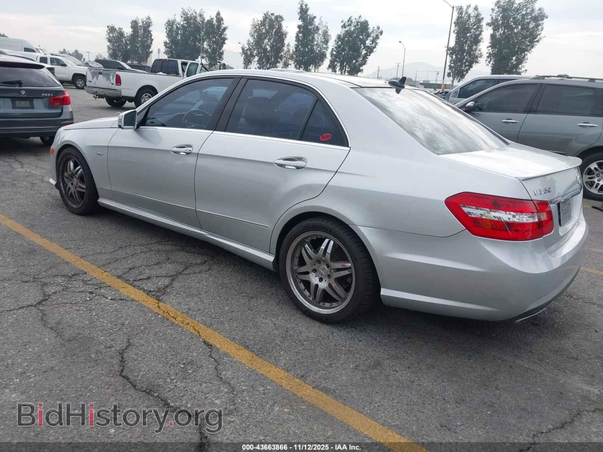 2012 MERCEDES-BENZ E 350 - VIN: WDDHF5KB8CA648512 - Фото 3