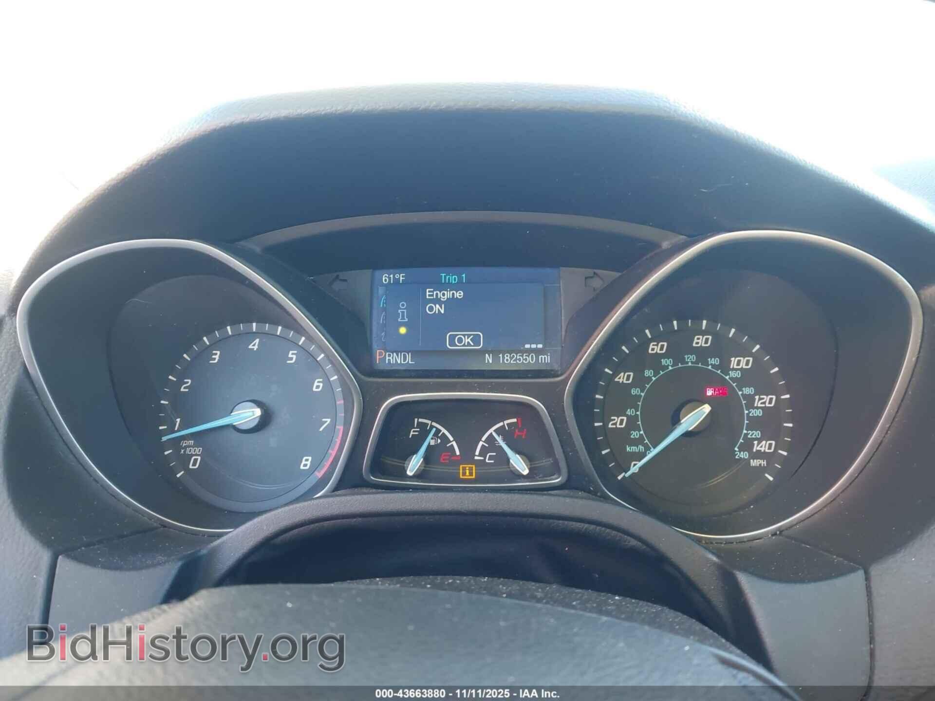 2014 FORD FOCUS - VIN: 1FADP3K23EL255802 - Фото 7