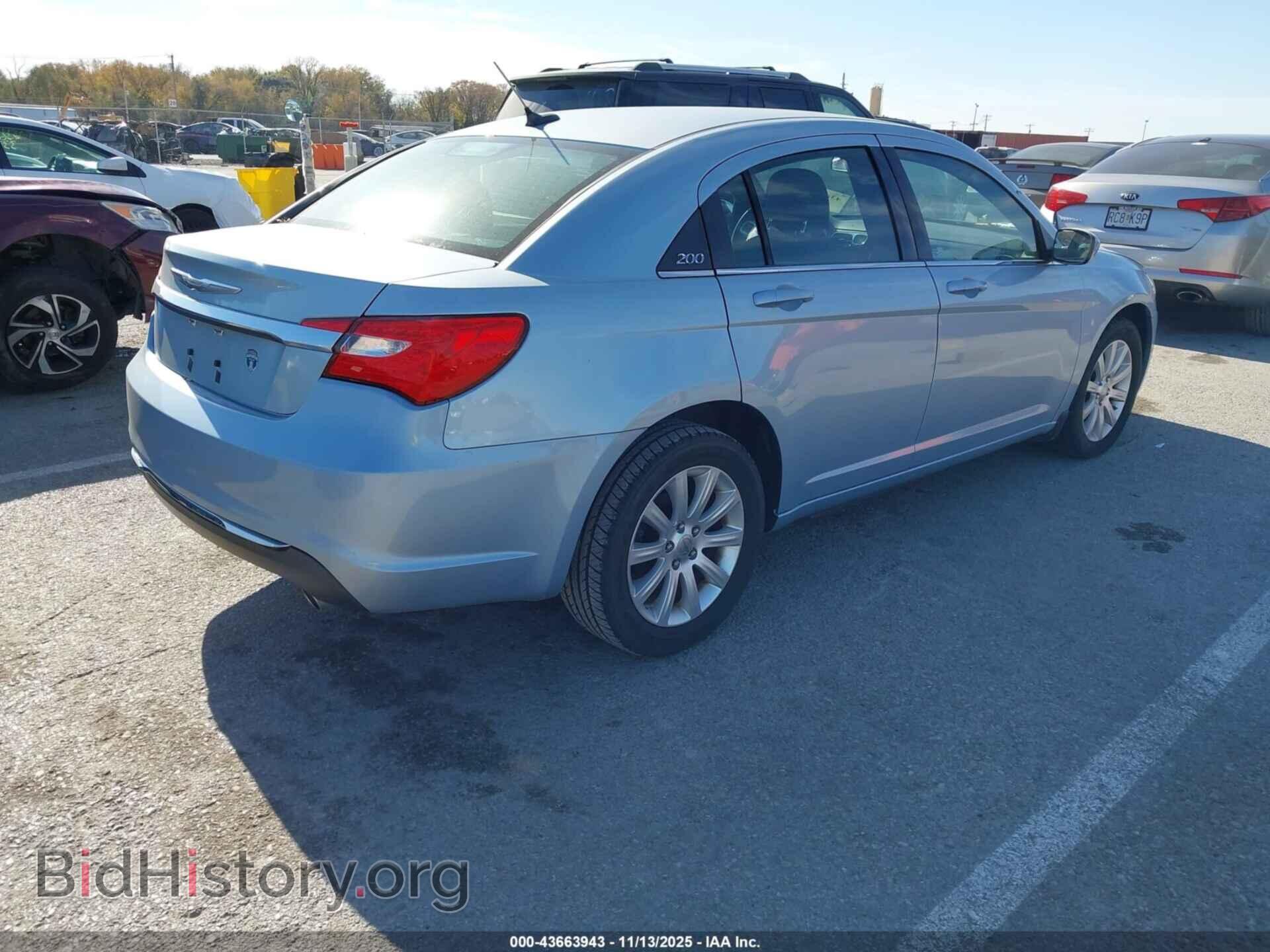 2012 CHRYSLER 200 - VIN: 1C3CCBBG7CN189655 - Фото 4
