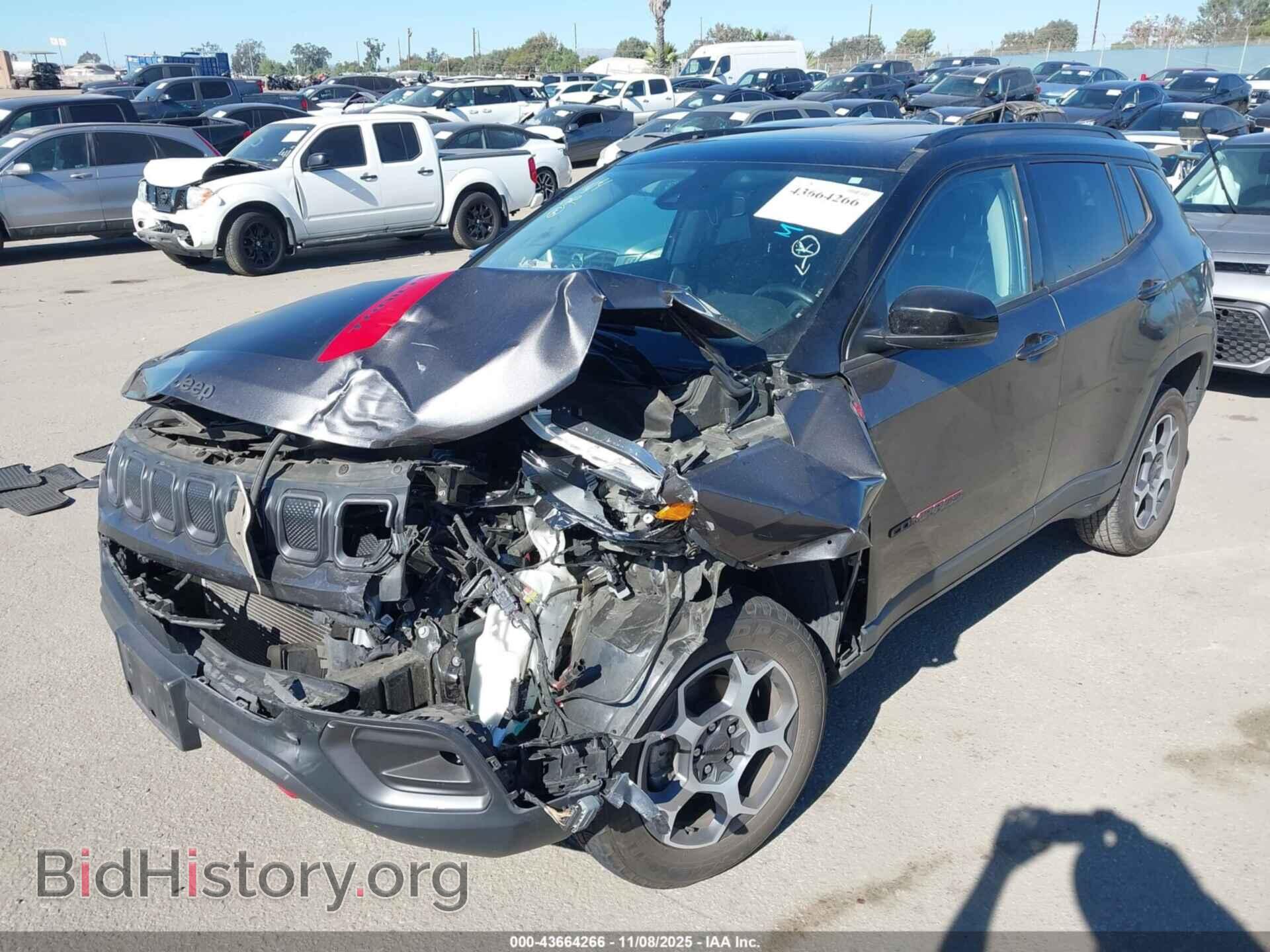 2022 JEEP COMPASS - VIN: 3C4NJDDB6NT163588 - Фото 2