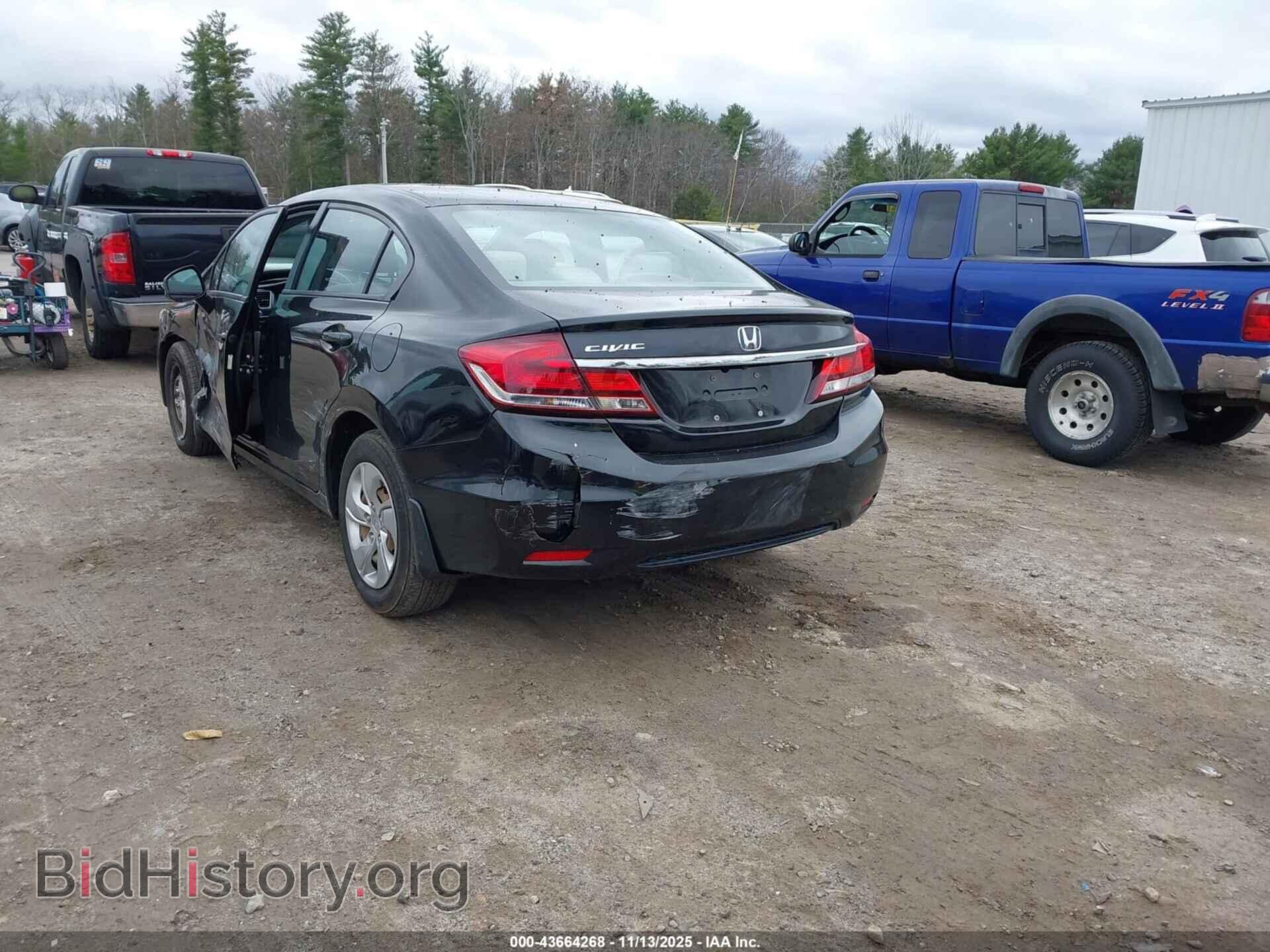 2013 HONDA CIVIC - VIN: 2HGFB2F50DH524724 - Фото 3