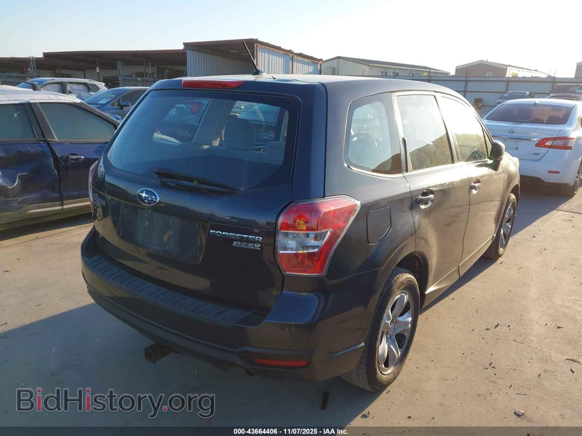 2014 SUBARU FORESTER - VIN: JF2SJAAC9EH520325 - Фото 4