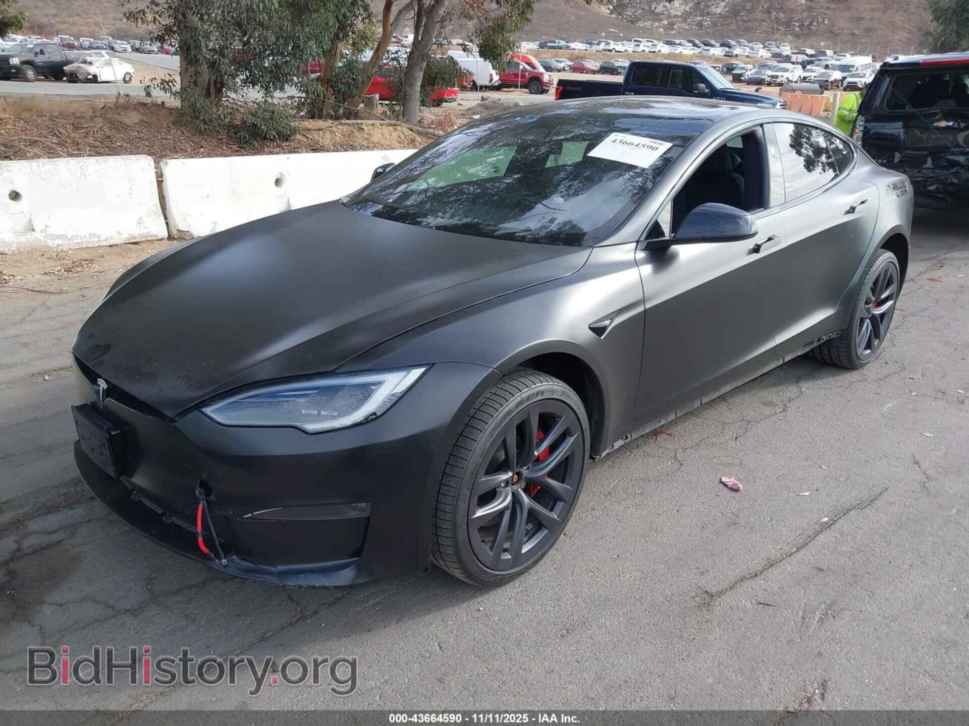 2023 TESLA MODEL S - VIN: 5YJSA1E61PF516338 - Фото 2