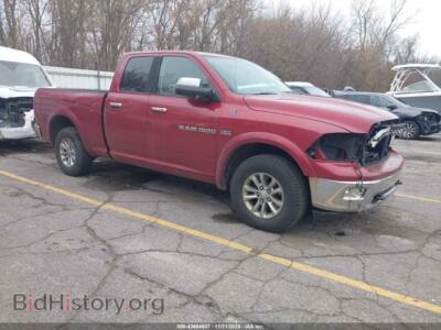 2012 RAM 1500 Laramie, burgundy — VIN 1C6RD7JT2CS198139, IAAI