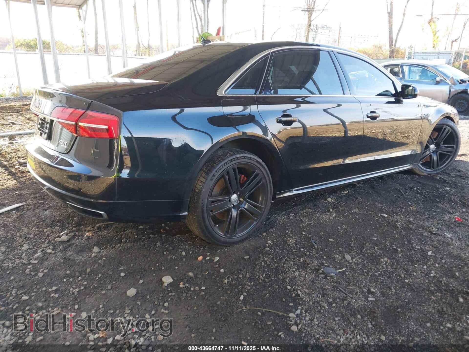 2016 AUDI A8 L - VIN: WAU43AFD4GN021100 - Фото 4