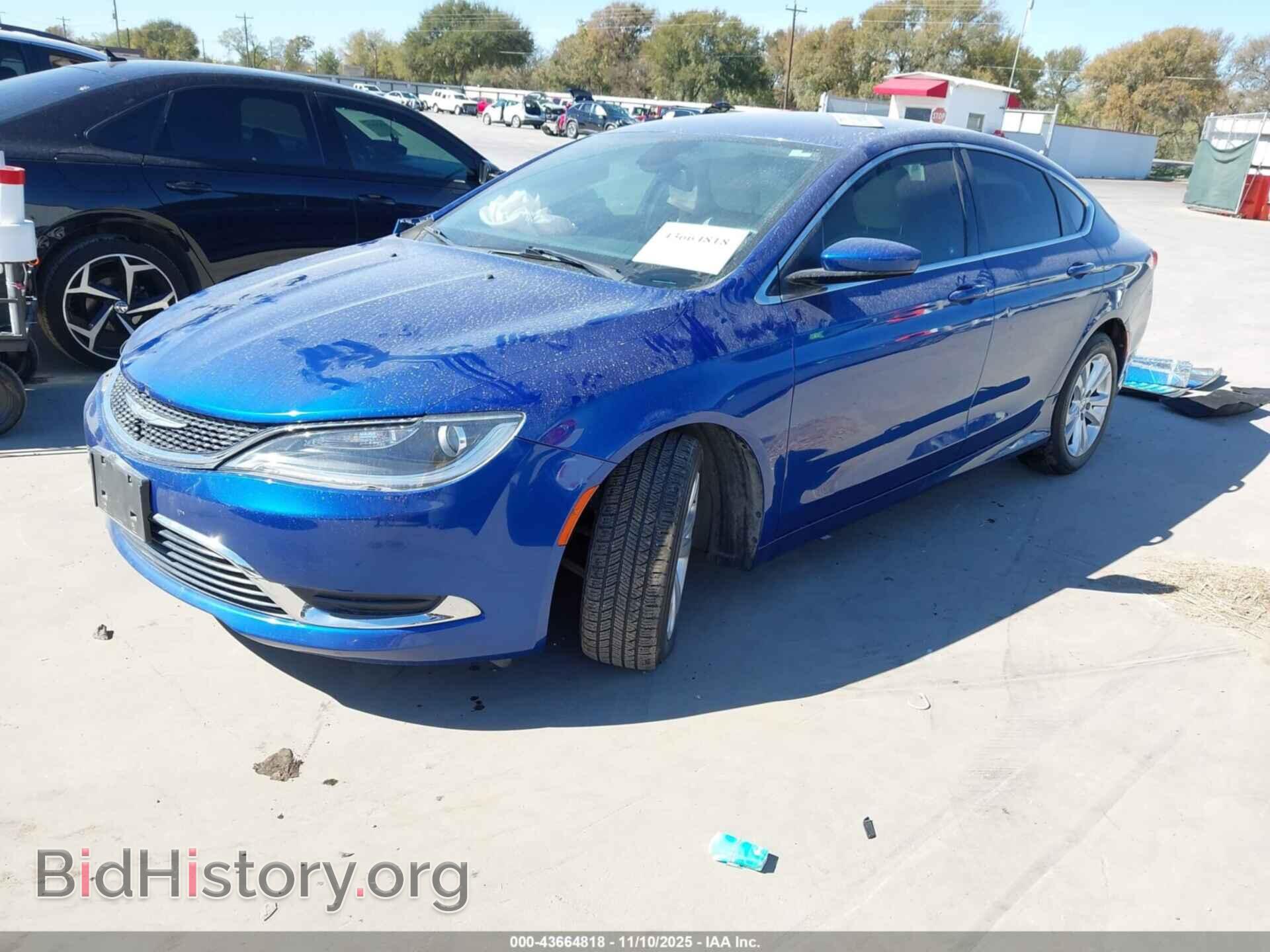 2016 CHRYSLER 200 - VIN: 1C3CCCAB0GN191605 - Фото 2