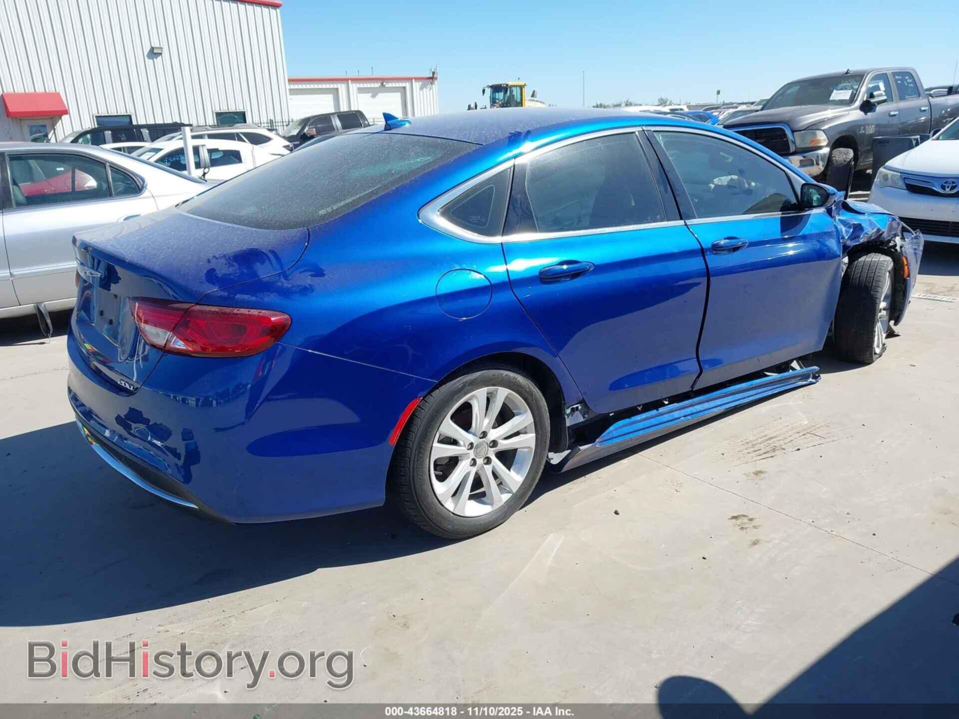 2016 CHRYSLER 200 - VIN: 1C3CCCAB0GN191605 - Фото 4