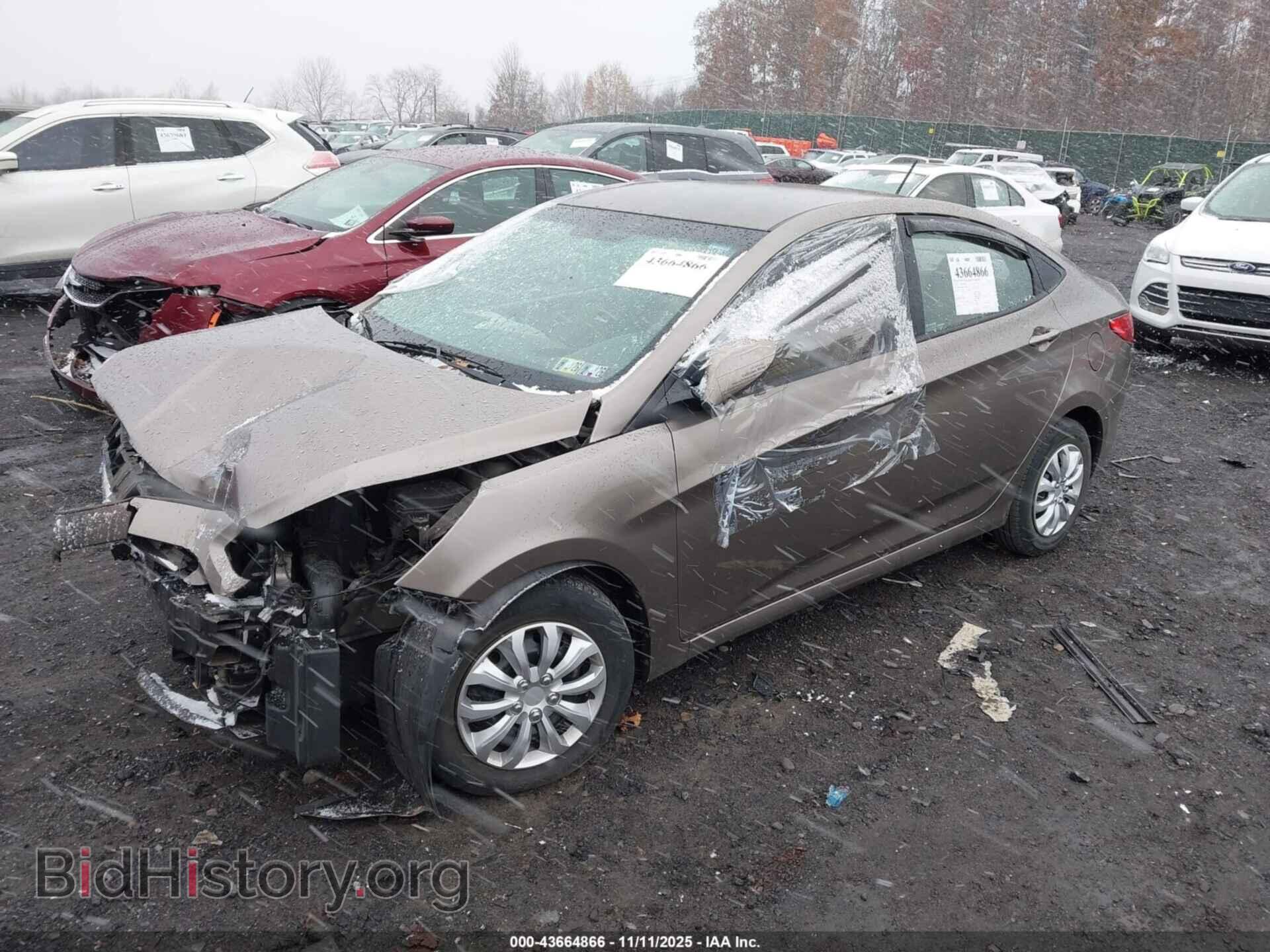 2014 HYUNDAI ACCENT - VIN: KMHCT4AE8EU677153 - Фото 2