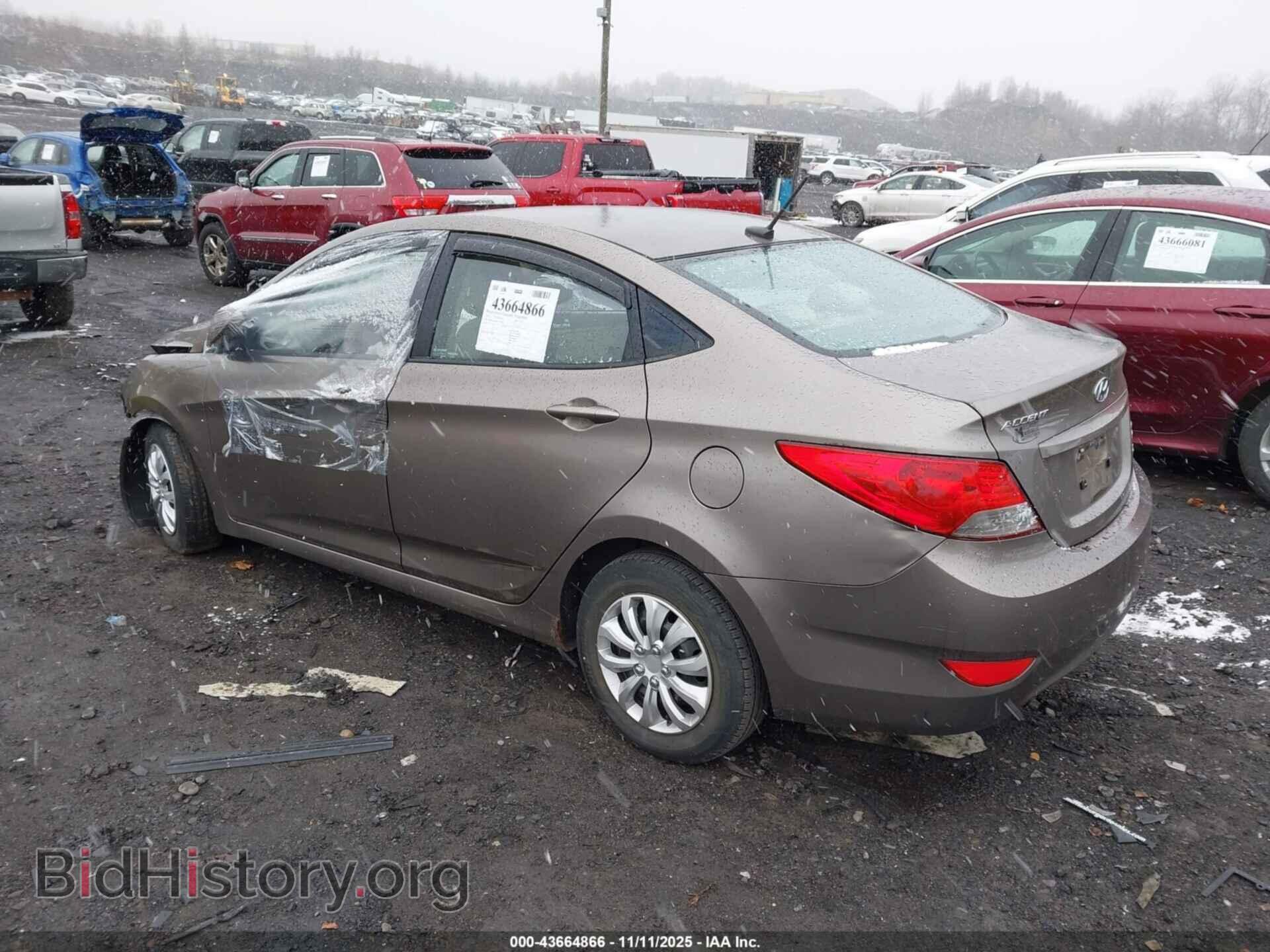2014 HYUNDAI ACCENT - VIN: KMHCT4AE8EU677153 - Фото 3