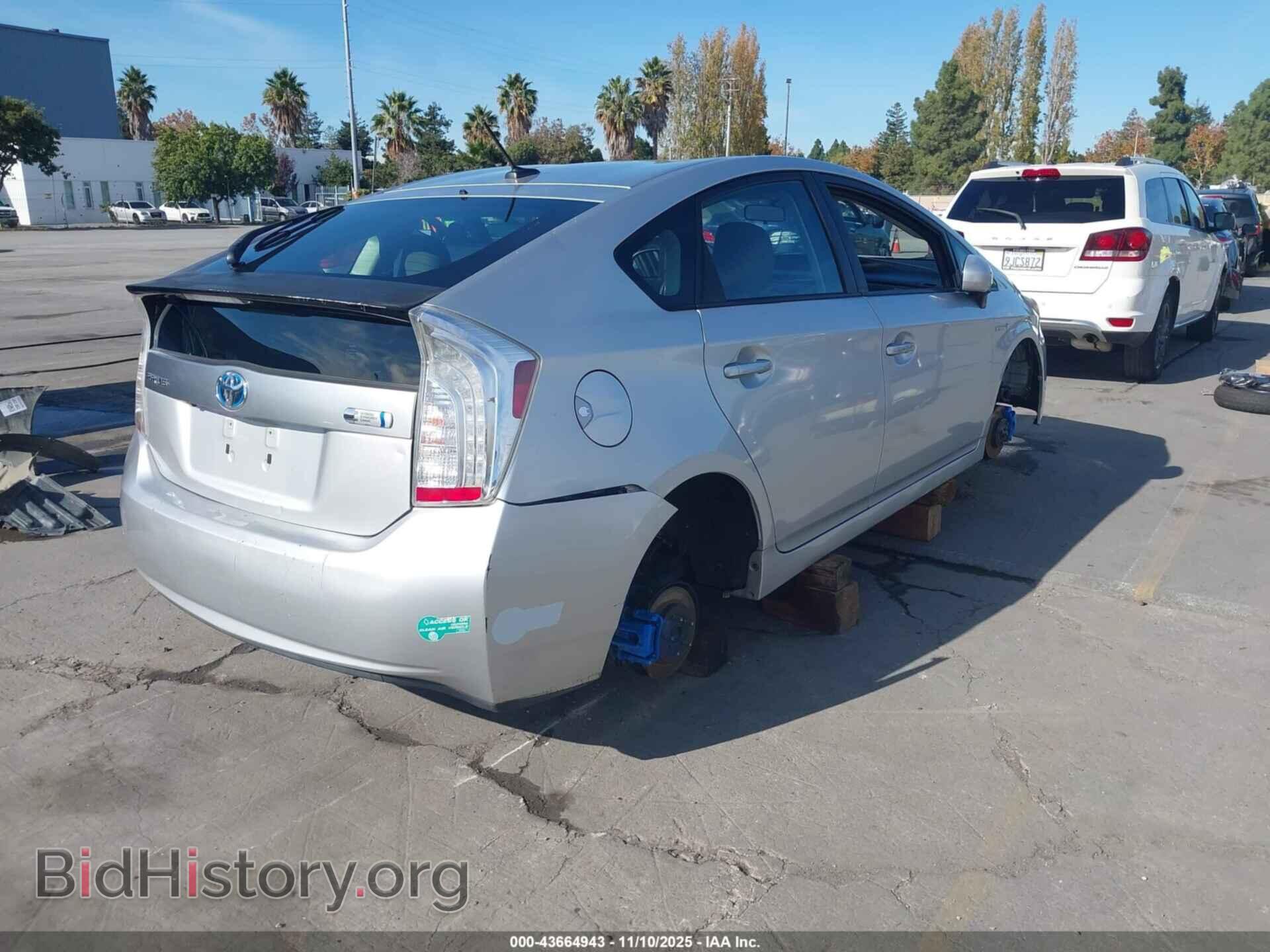 2013 TOYOTA PRIUS PLUG-IN - VIN: JTDKN3DP4D3036765 - Фото 4