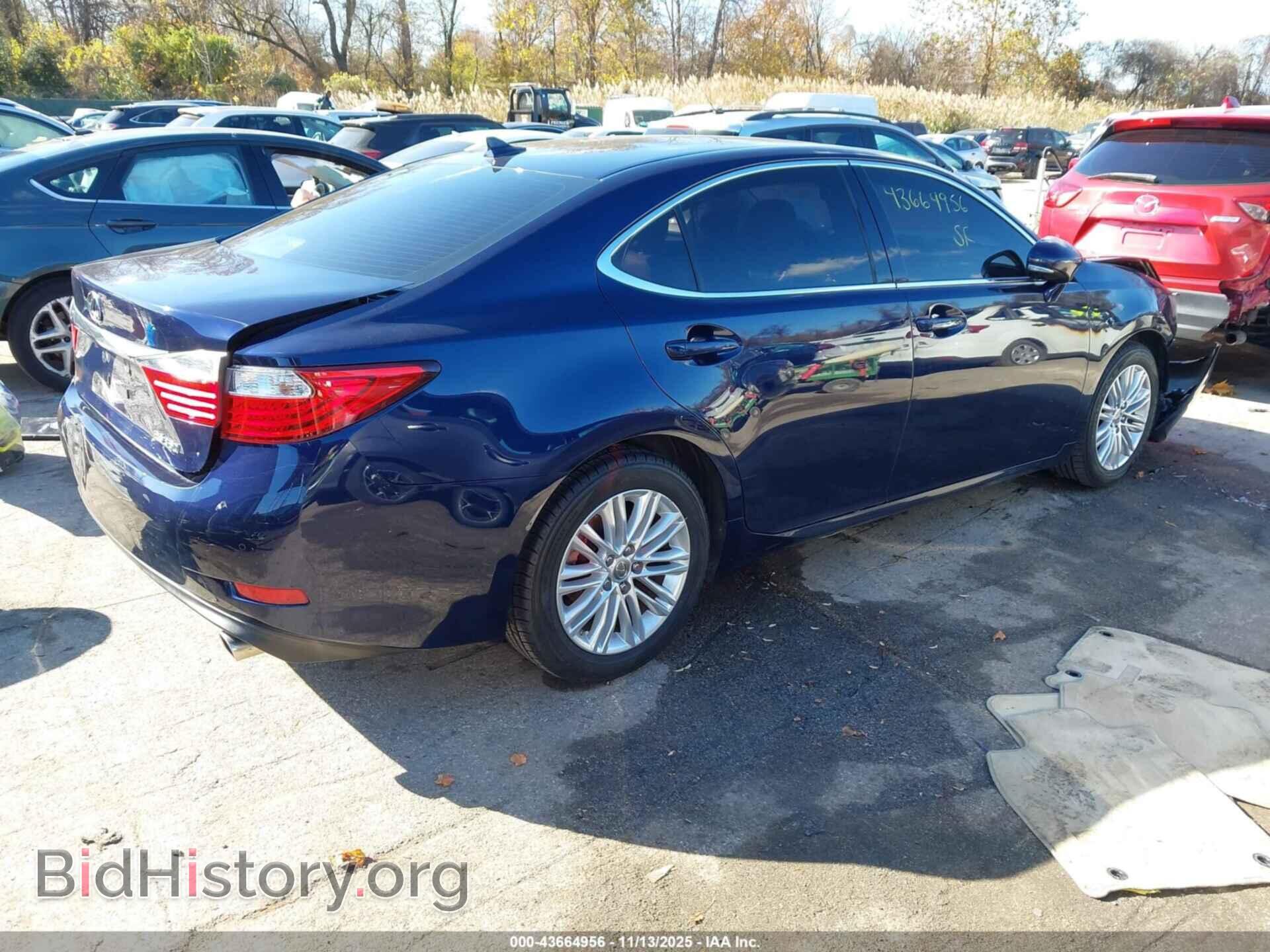 2013 LEXUS ES 350 - VIN: JTHBK1GGXD2057536 - Фото 4