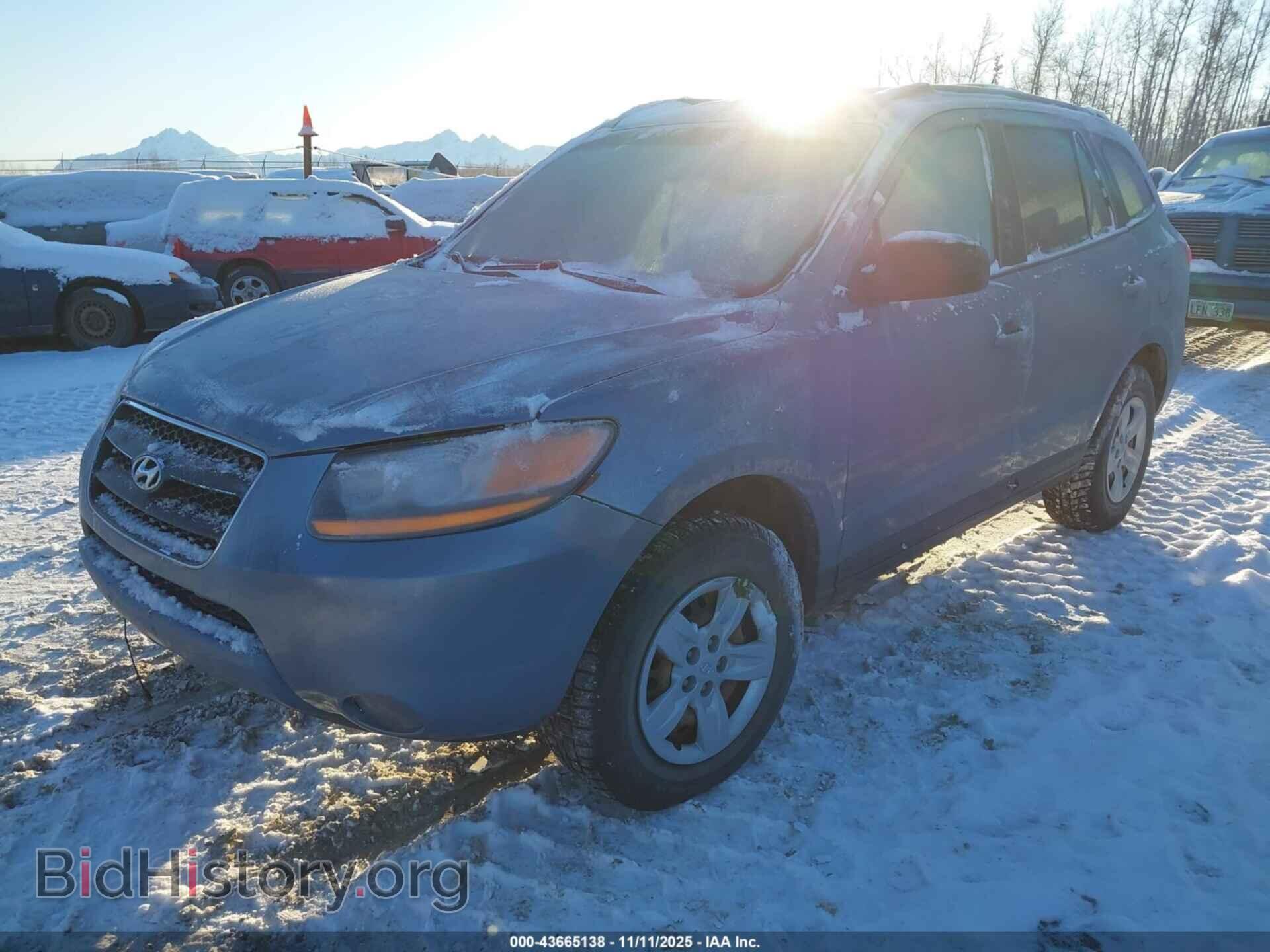 2009 HYUNDAI SANTA FE - VIN: 5NMSG73D69H332615 - Фото 2
