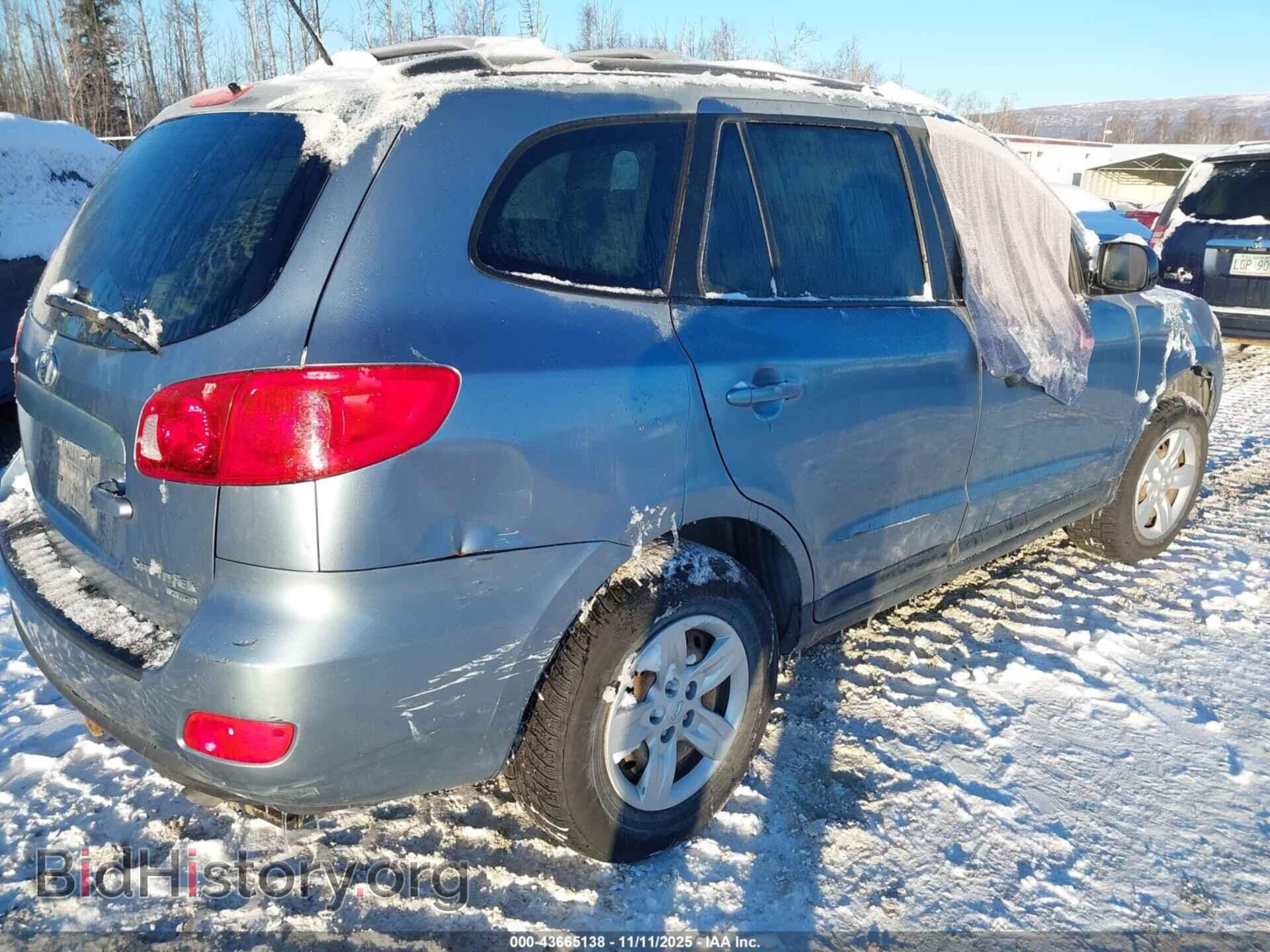 2009 HYUNDAI SANTA FE - VIN: 5NMSG73D69H332615 - Фото 4