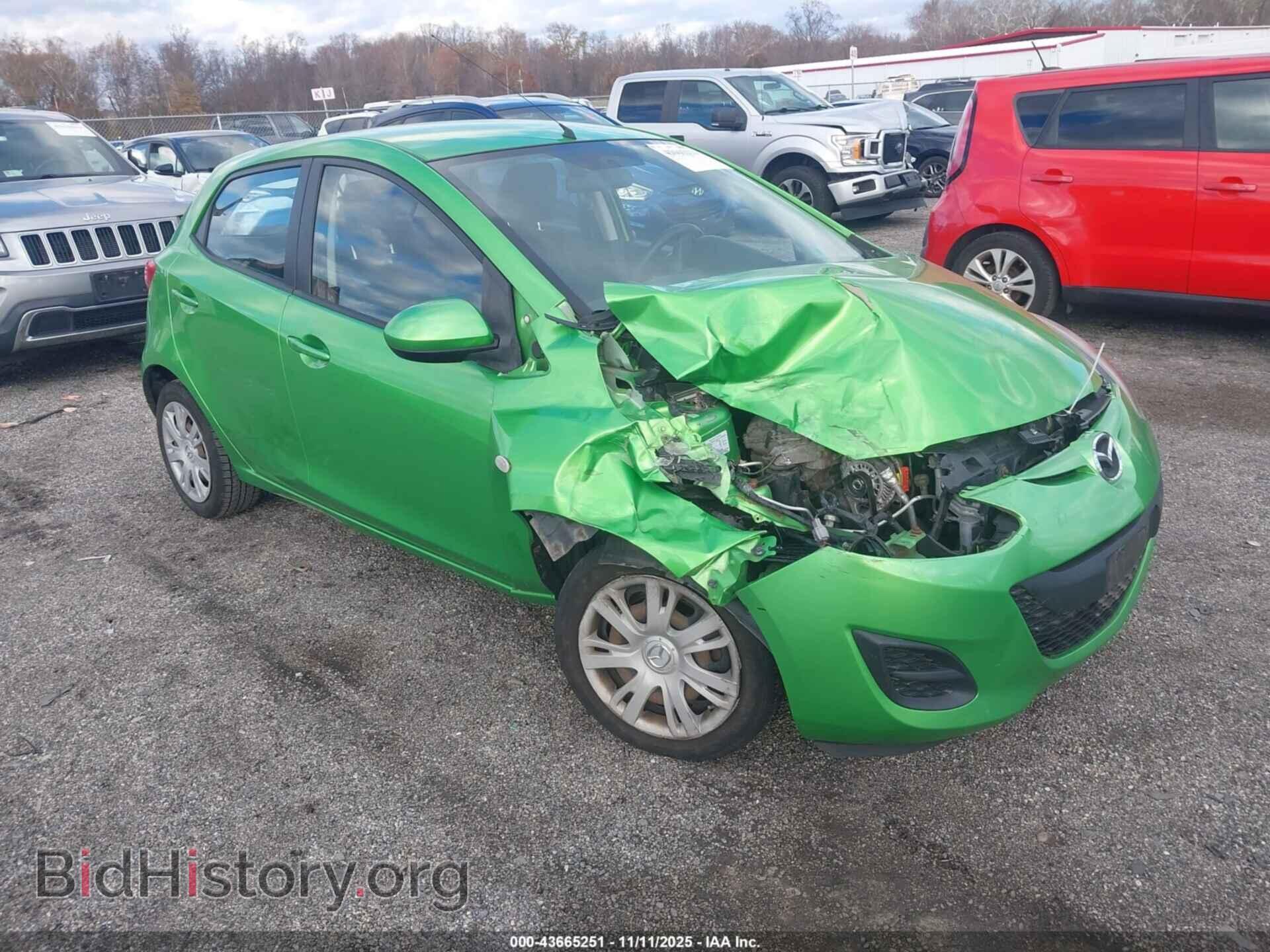 Photo JM1DE1KZ7C0136733 - MAZDA MAZDA2 2012