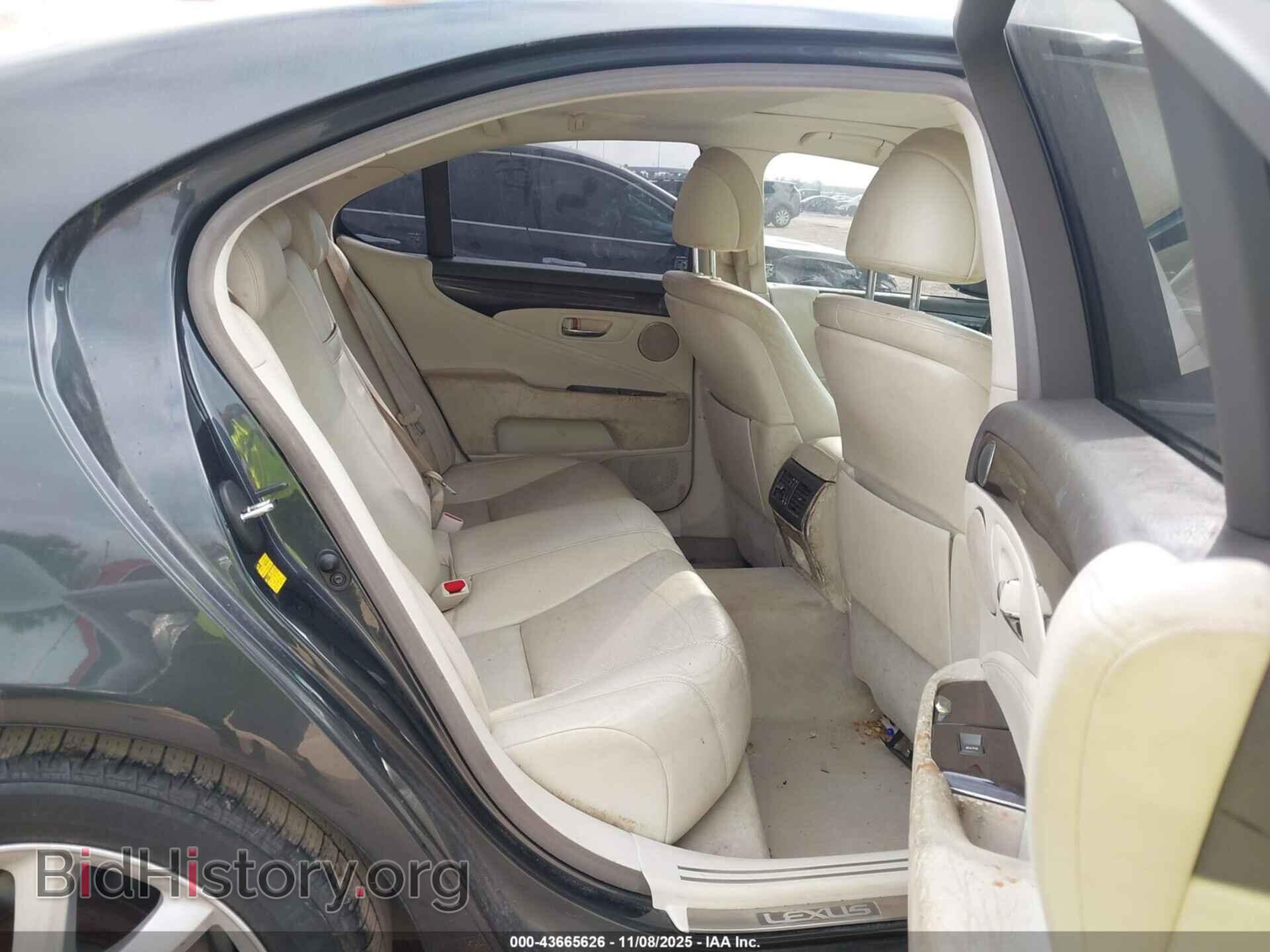 2007 LEXUS LS 460 - VIN: JTHBL46F875040079 - Фото 8