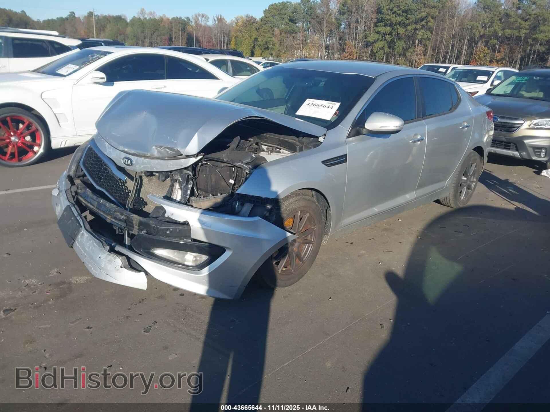 2013 KIA OPTIMA - VIN: KNAGM4A71D5376475 - Фото 2
