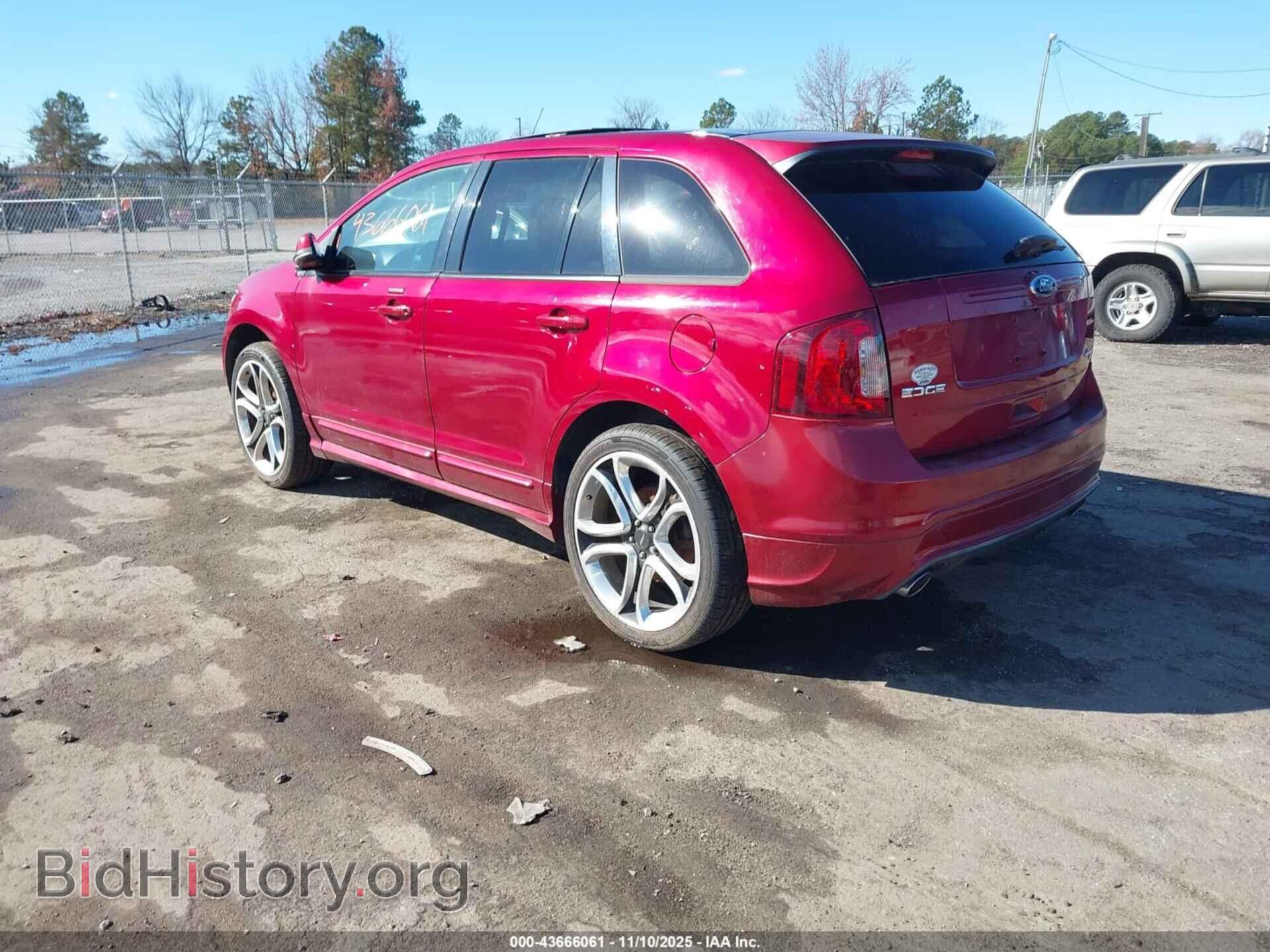 2013 FORD EDGE - VIN: 2FMDK4AK0DBA78944 - Фото 3