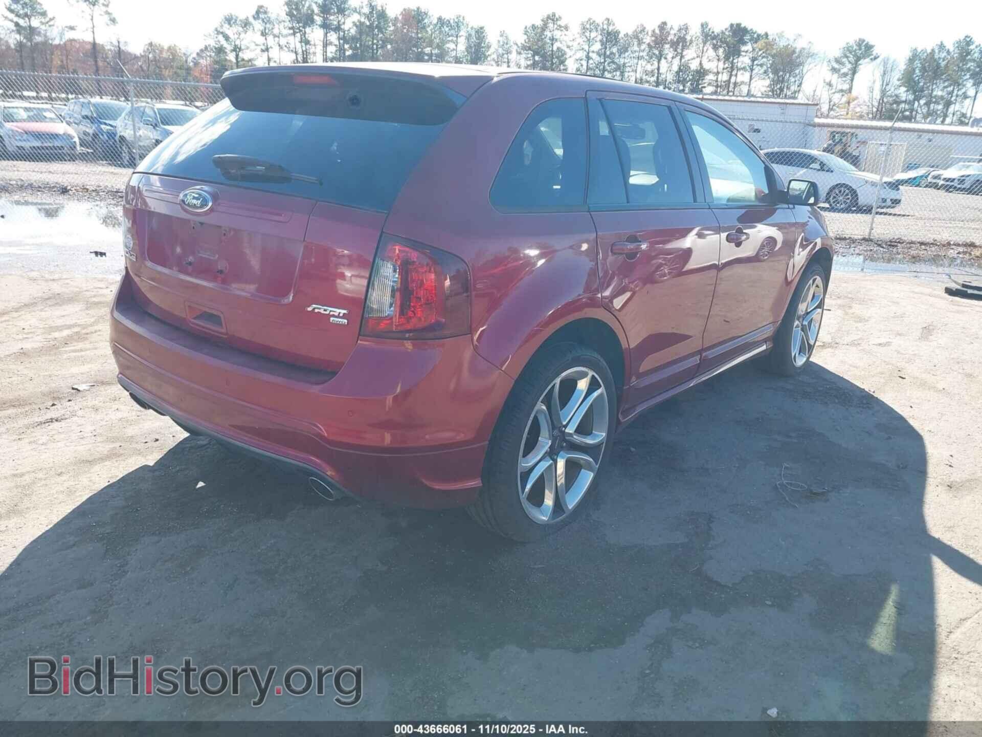 2013 FORD EDGE - VIN: 2FMDK4AK0DBA78944 - Фото 4