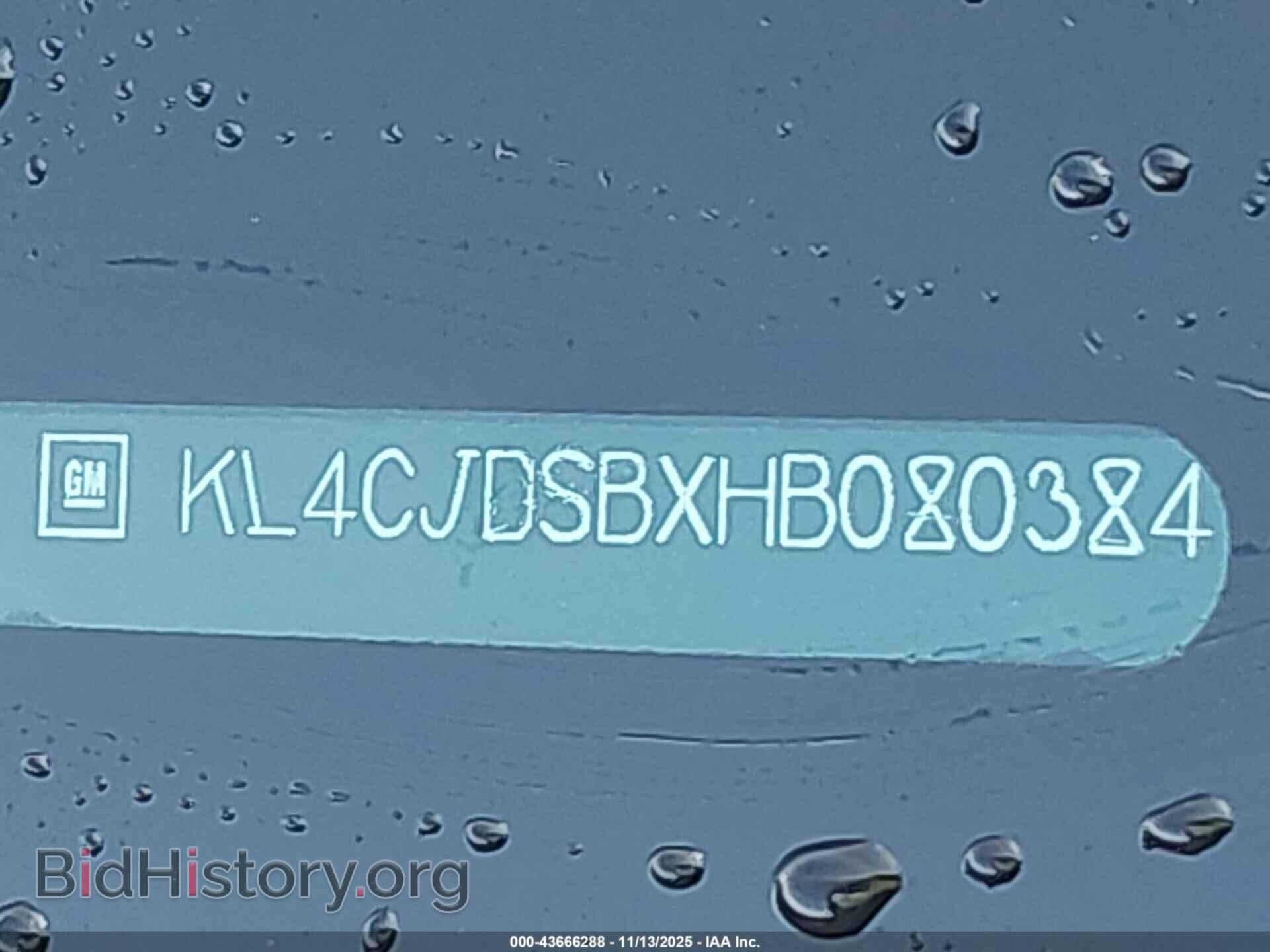 2017 BUICK ENCORE - VIN: KL4CJDSBXHB080384 - Photo 9