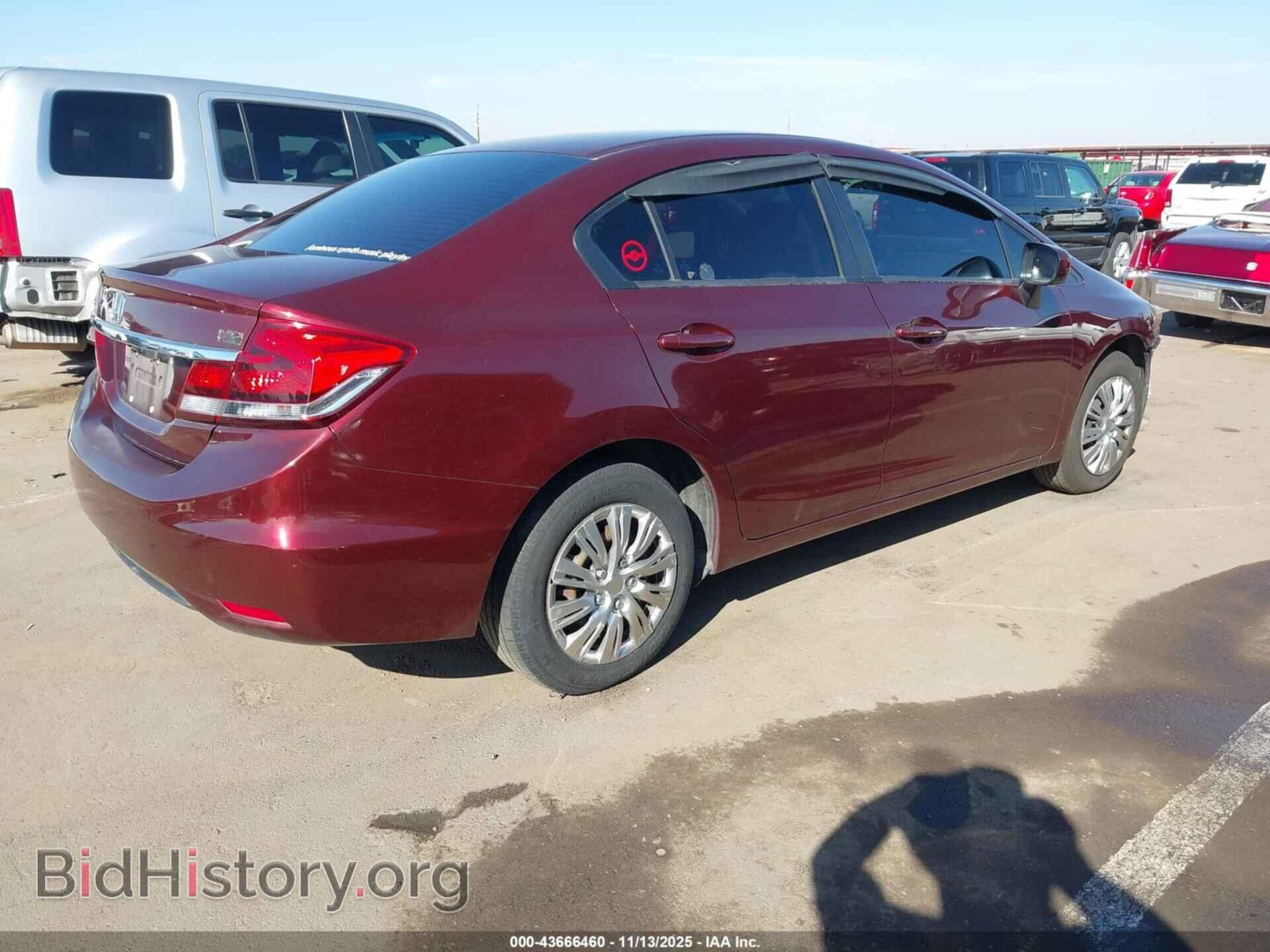 2014 HONDA CIVIC - VIN: 19XFB2F56EE043131 - Фото 4
