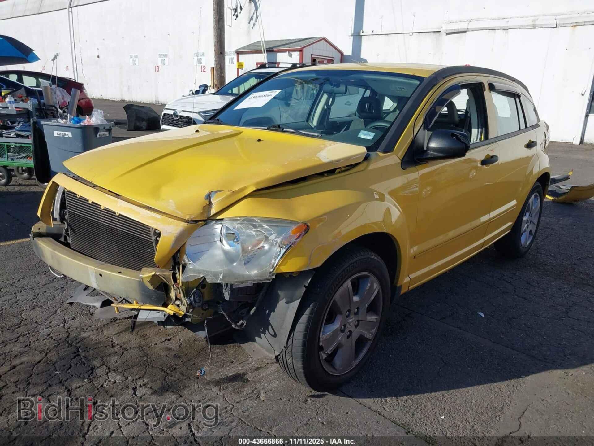 2007 DODGE CALIBER - VIN: 1B3HB48BX7D558520 - Фото 2