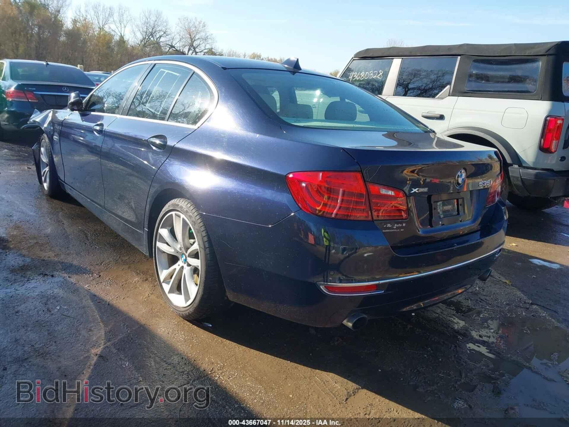 2014 BMW 535I - VIN: WBA5B3C5XED530725 - Фото 3