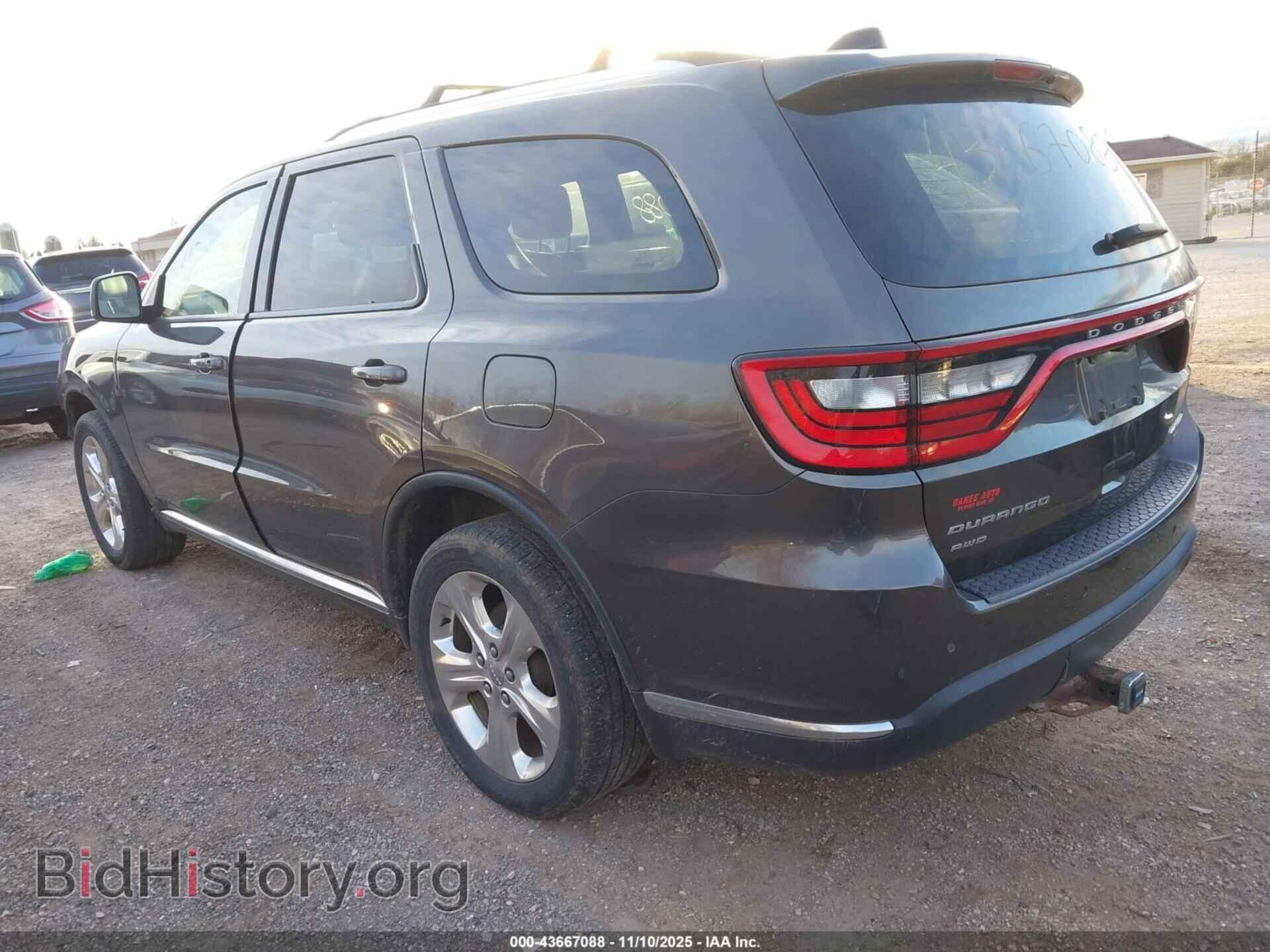 2015 DODGE DURANGO - VIN: 1C4RDJDG5FC826634 - Фото 3