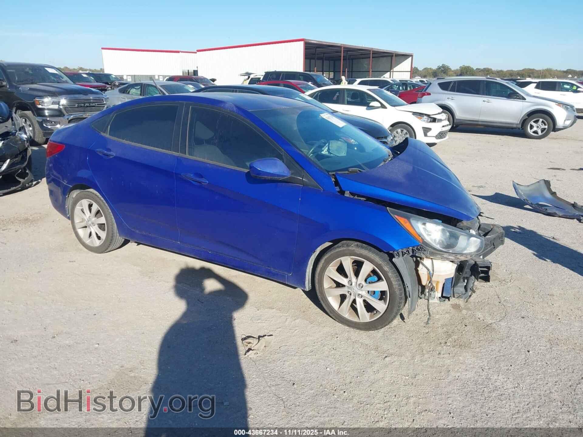 Photo KMHCU4AE3DU463473 - HYUNDAI ACCENT 2013