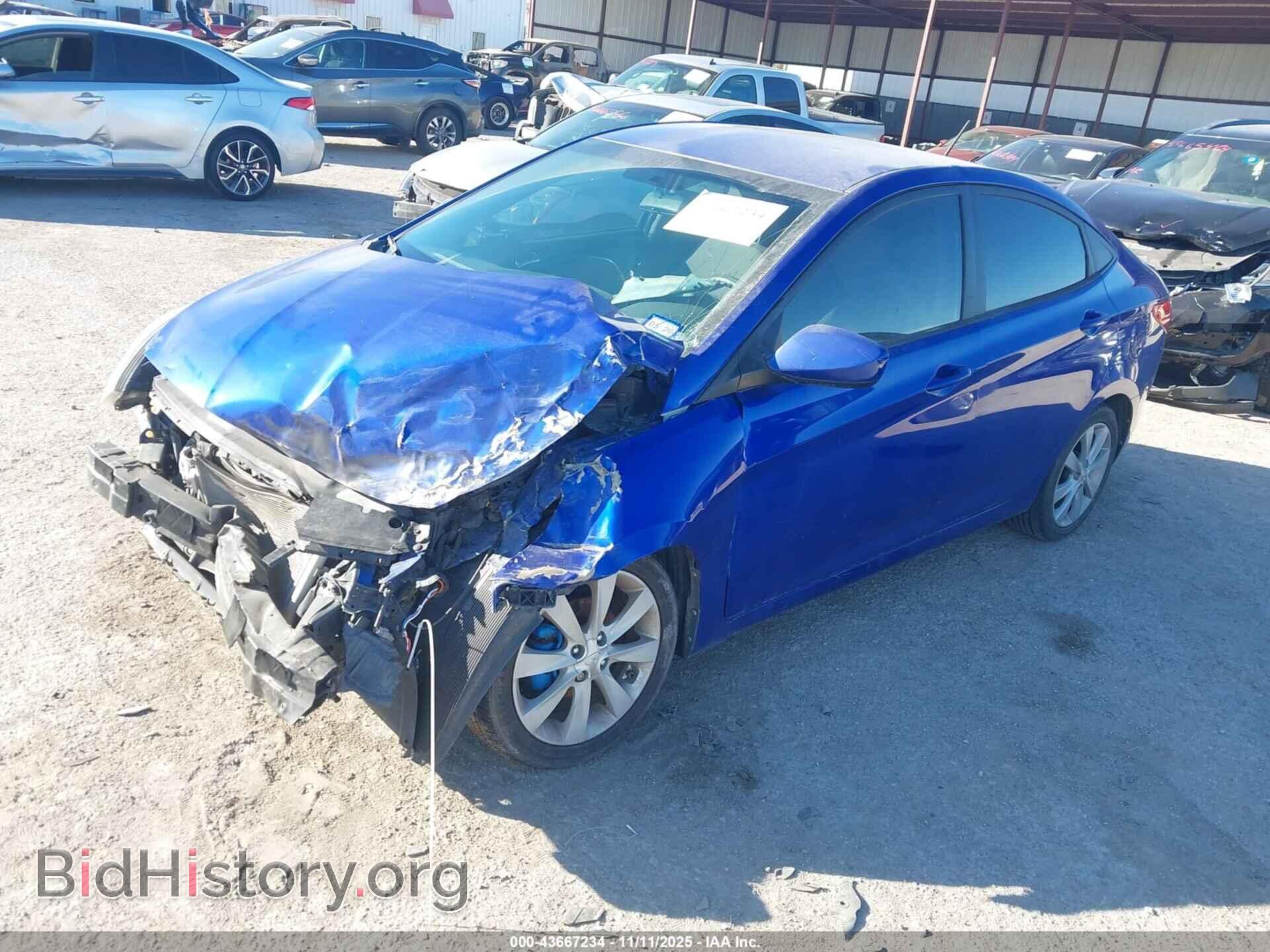 2013 HYUNDAI ACCENT - VIN: KMHCU4AE3DU463473 - Photo 2