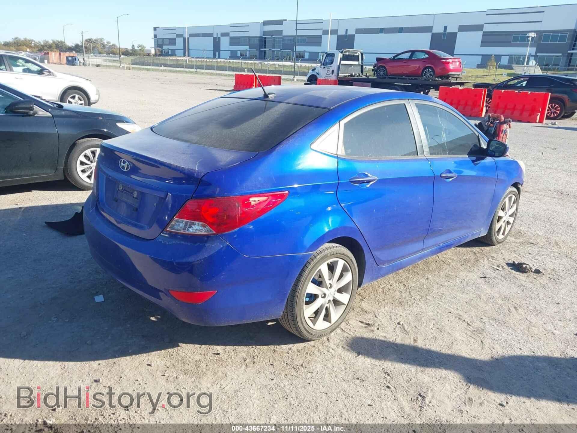 2013 HYUNDAI ACCENT - VIN: KMHCU4AE3DU463473 - Photo 4