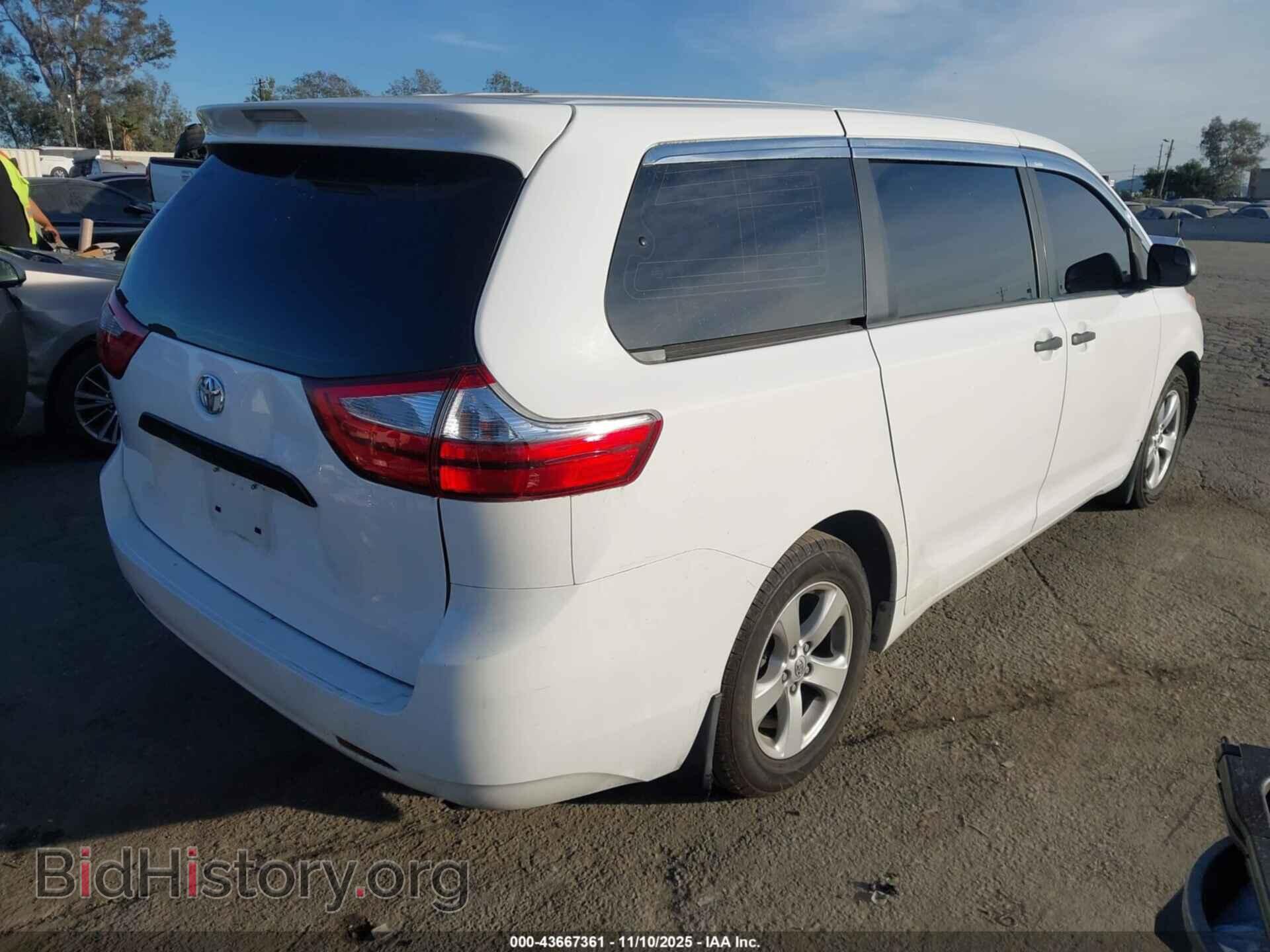 2017 TOYOTA SIENNA - VIN: 5TDZZ3DC7HS869741 - Фото 4