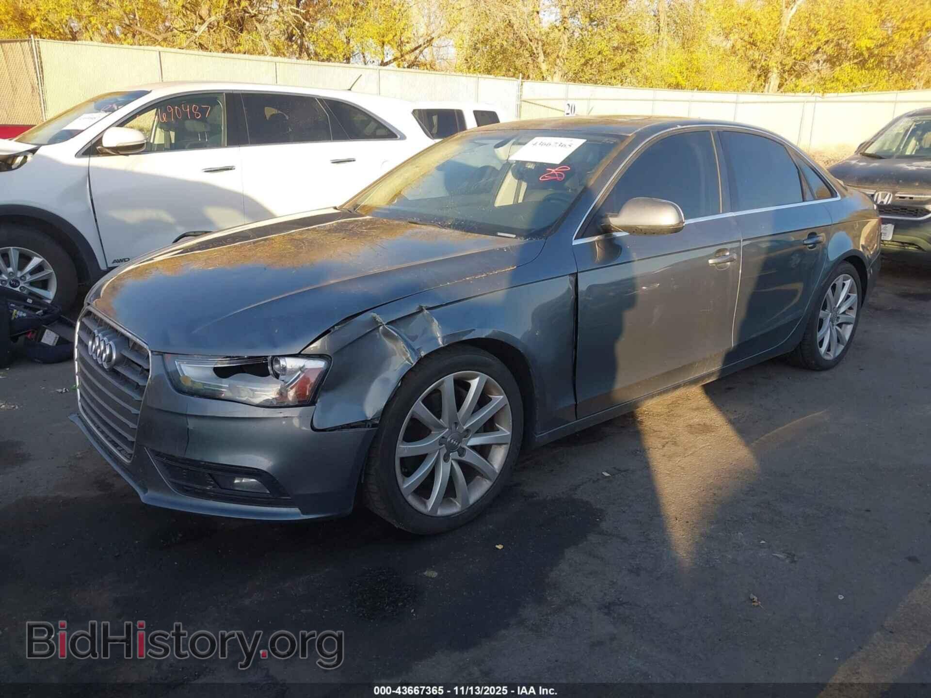 2013 AUDI A4 - VIN: WAUEFBFL6DN023287 - Photo 2