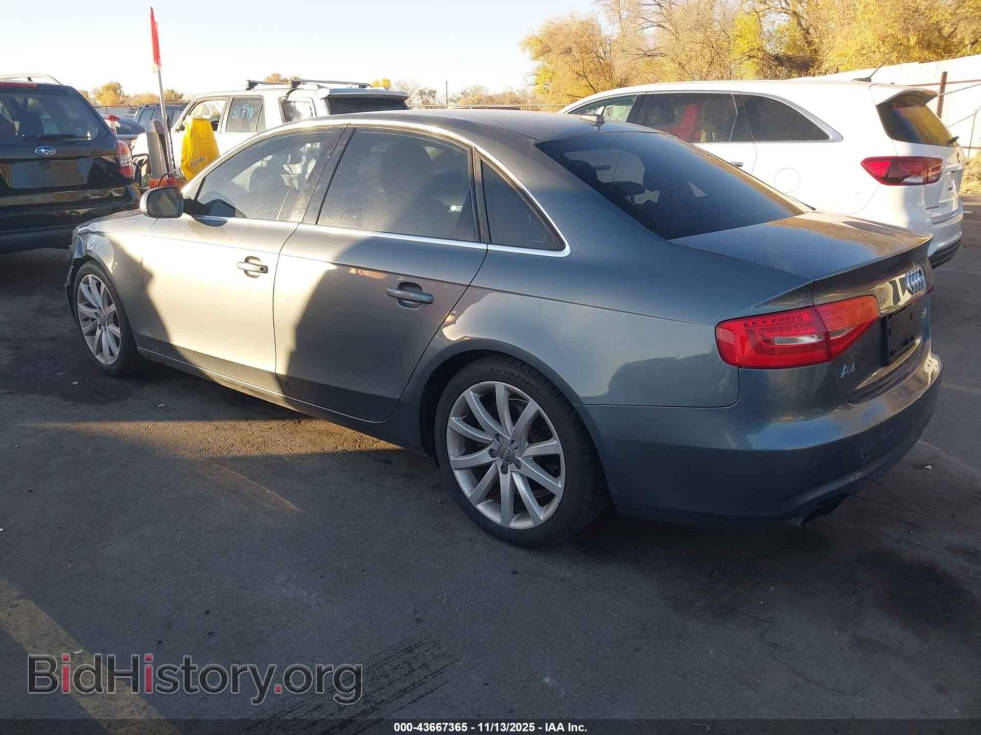 2013 AUDI A4 - VIN: WAUEFBFL6DN023287 - Photo 3