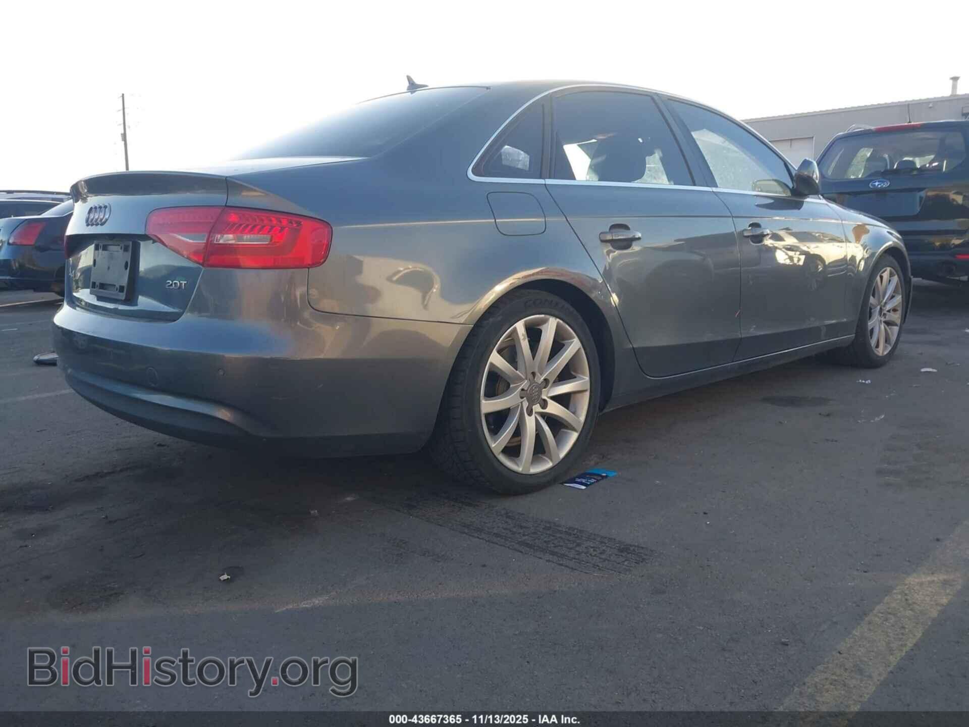 2013 AUDI A4 - VIN: WAUEFBFL6DN023287 - Photo 4