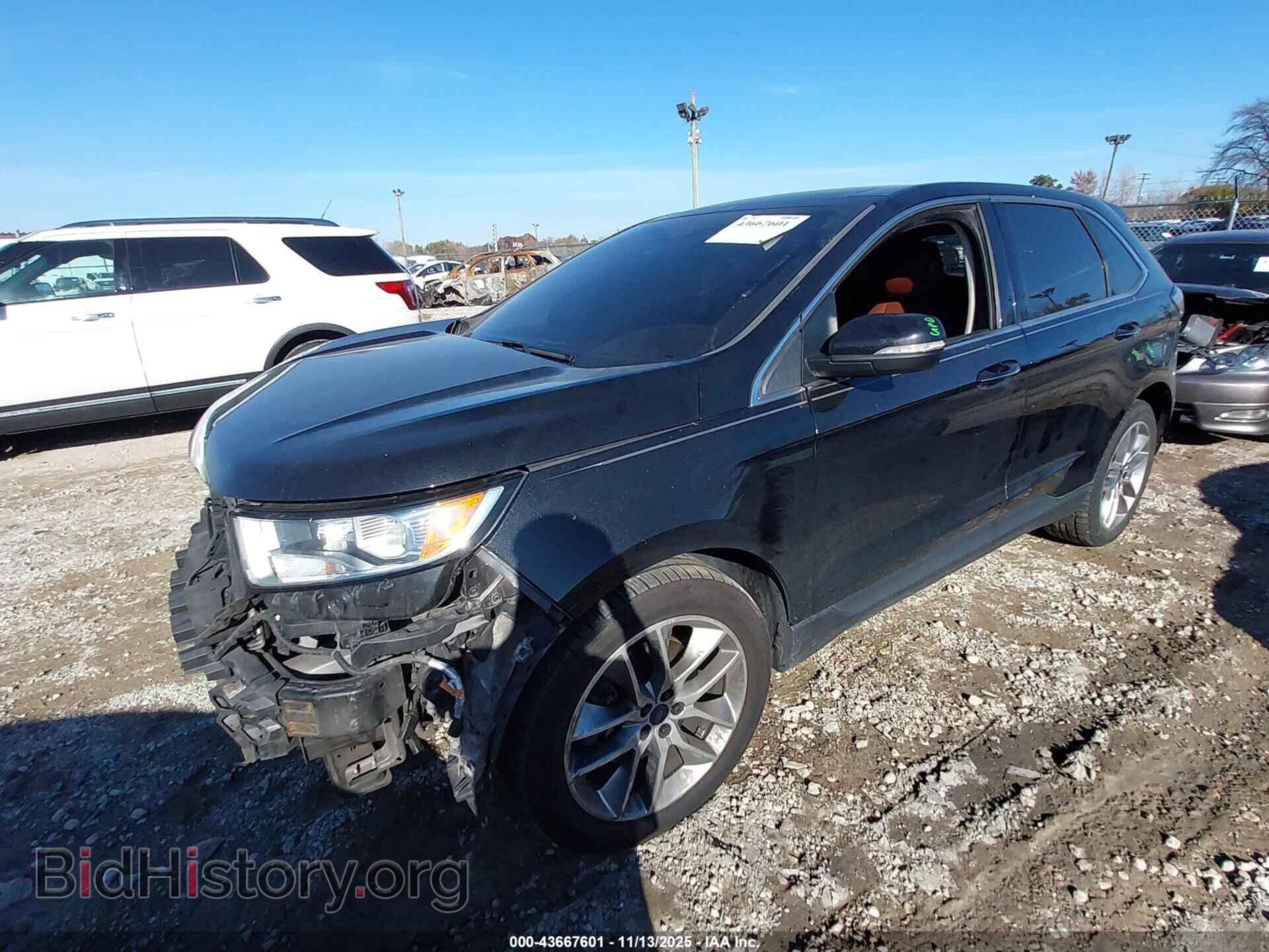 2015 FORD EDGE - VIN: 2FMPK4K85FBB91775 - Photo 2